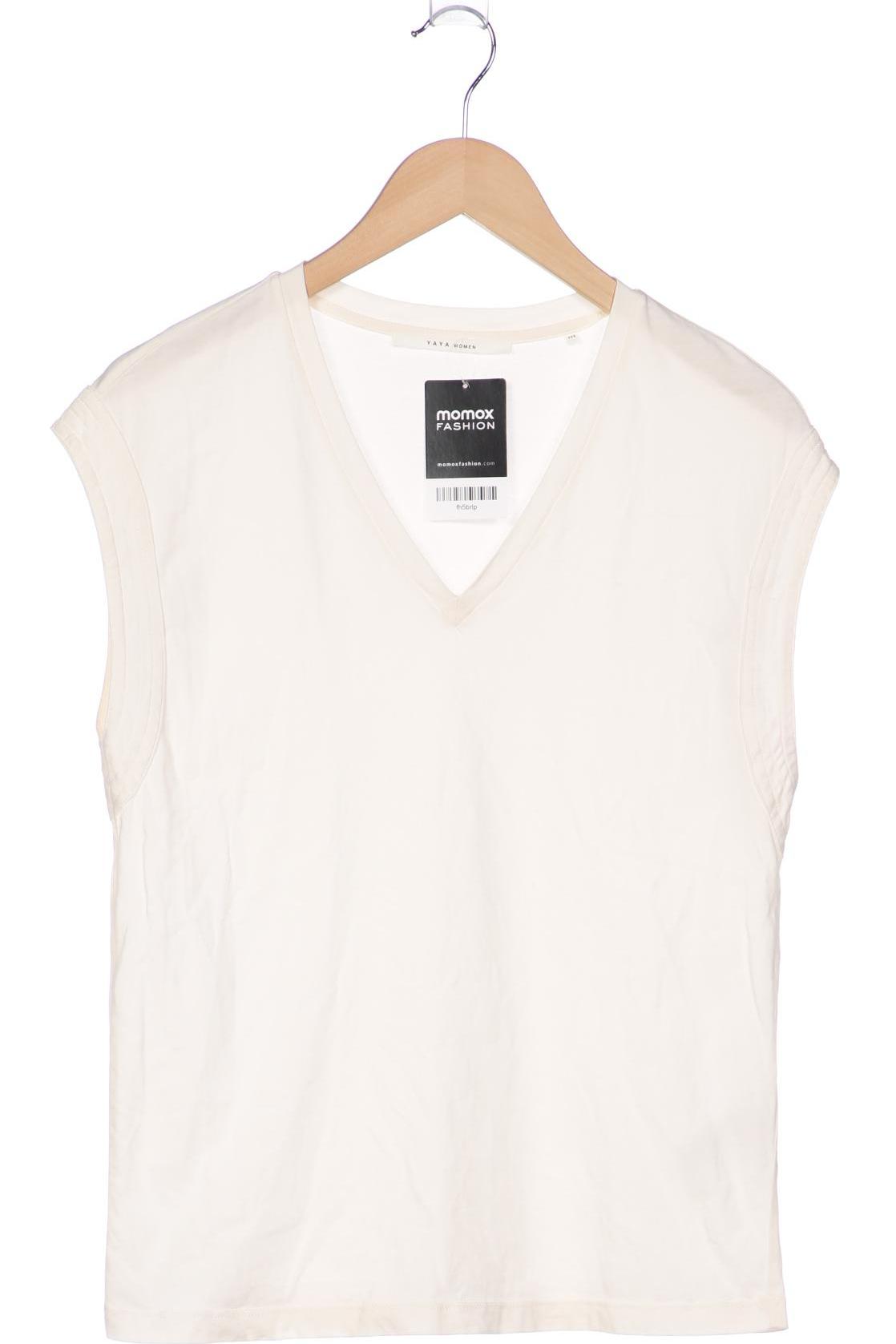 

YAYA Damen T-Shirt, cremeweiß