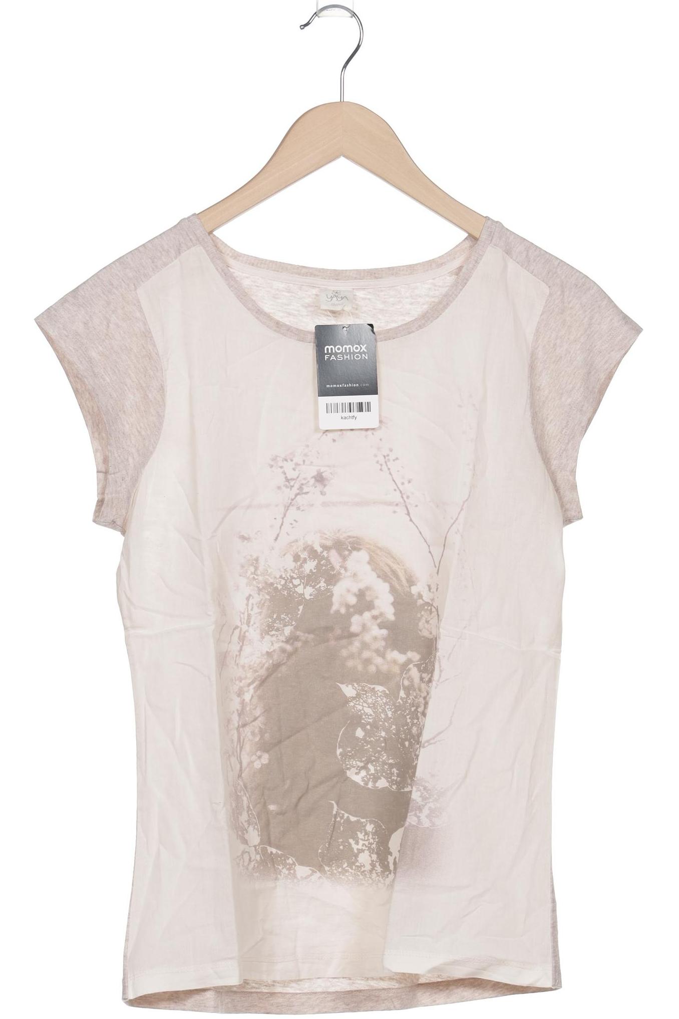 

Yaya Damen T-Shirt, beige, Gr. 36