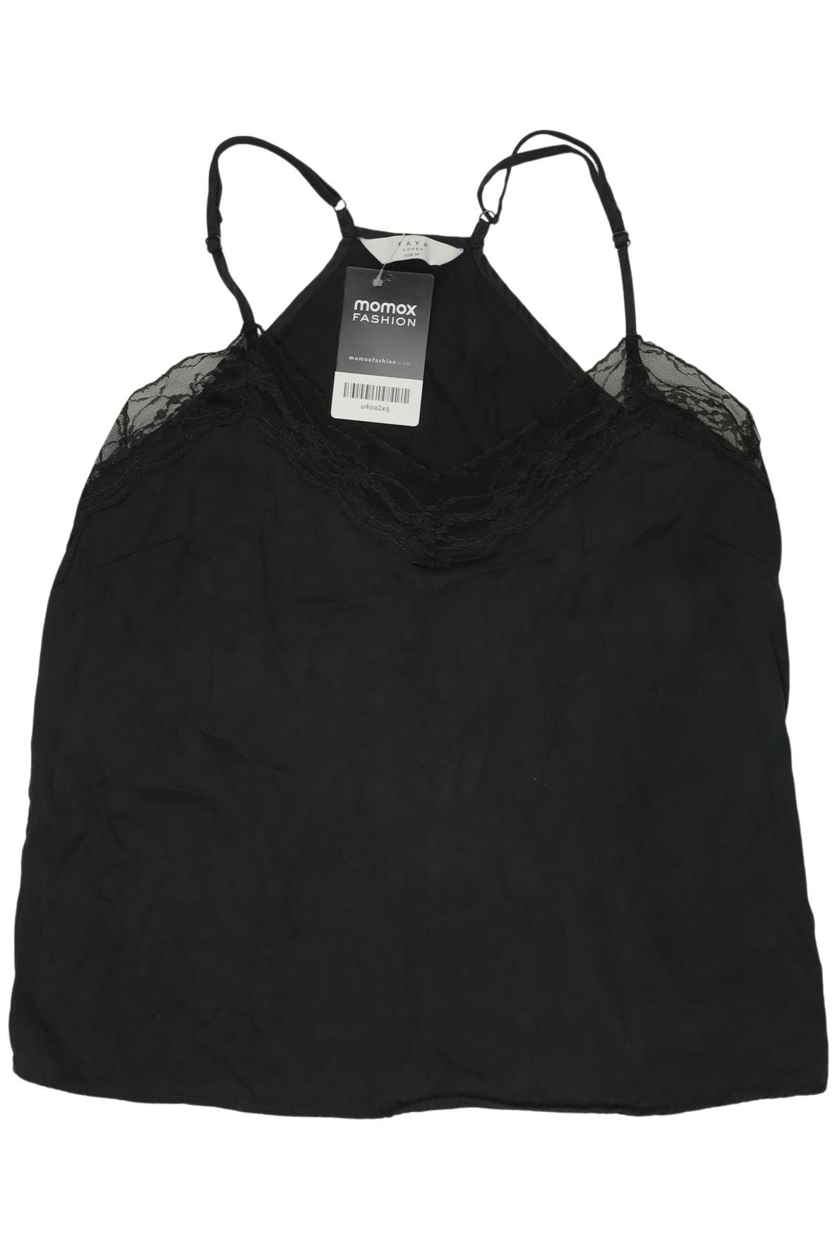 

Yaya Damen Top, schwarz, Gr. 34