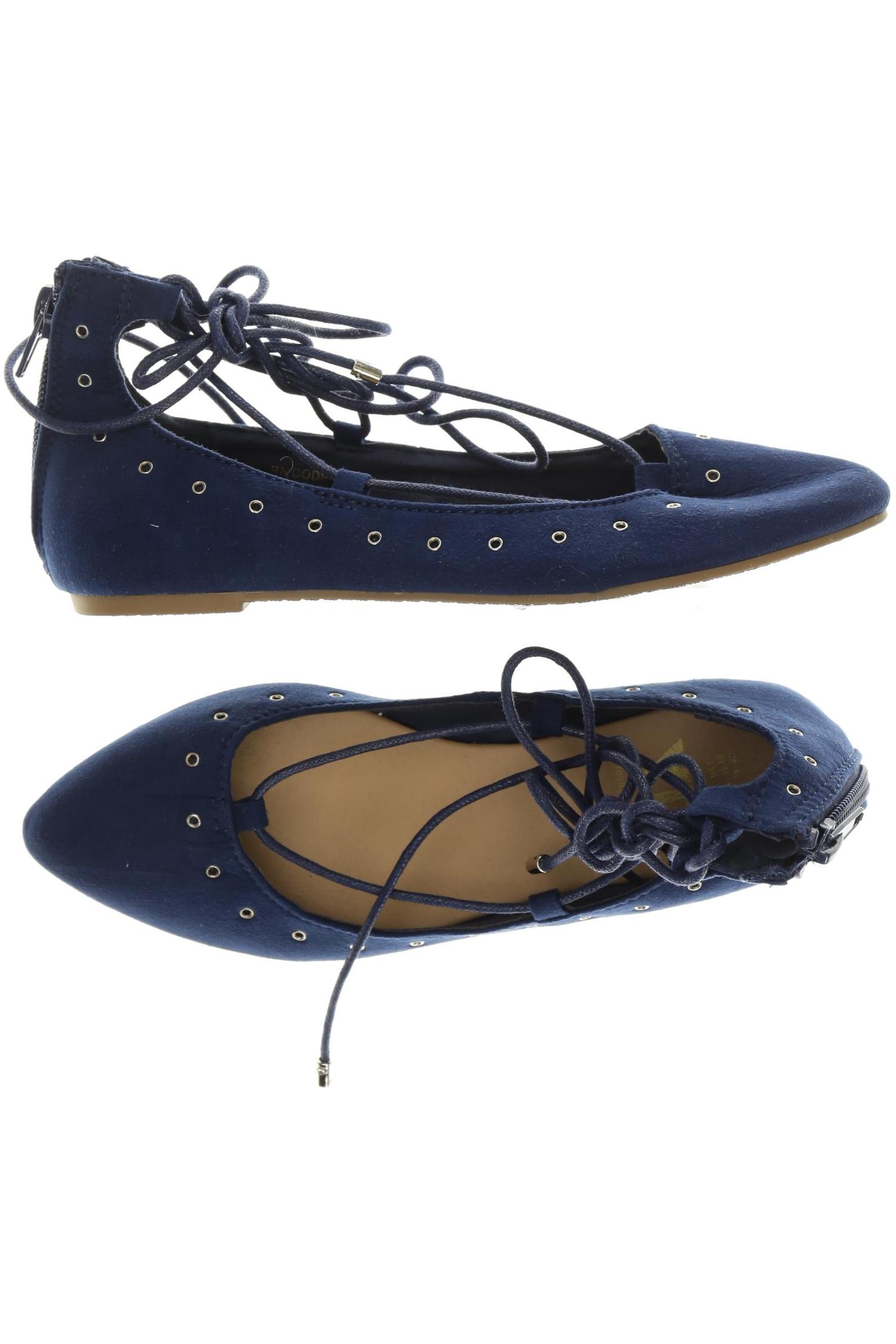 

YD Damen Ballerinas, blau, Gr. 33