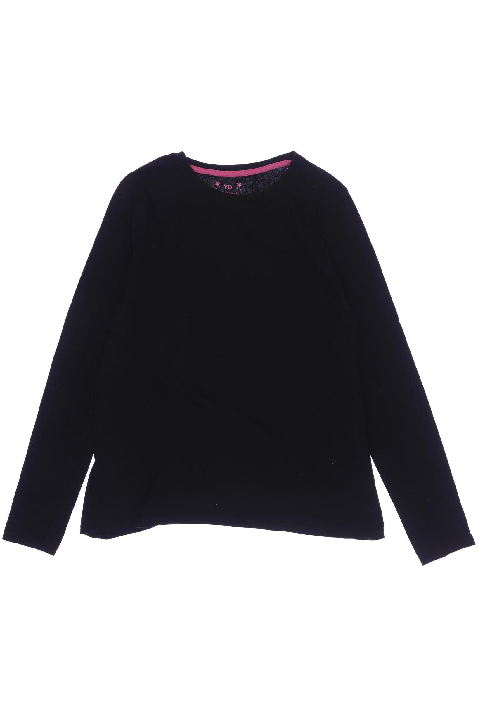 

YD Mädchen Langarmshirt, schwarz