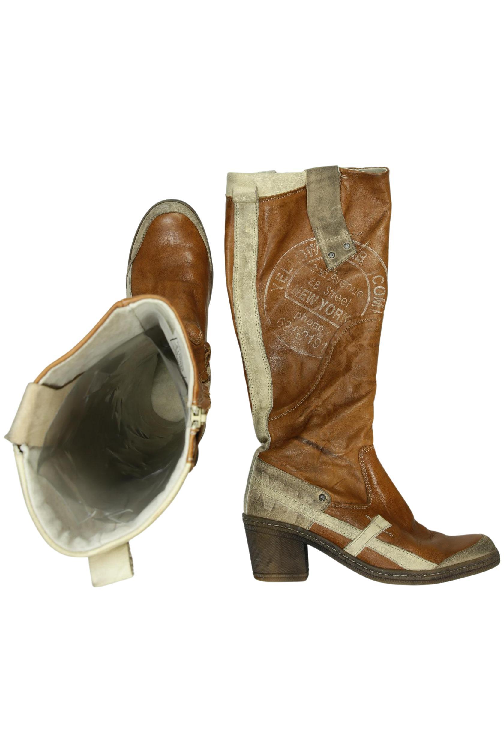 

Yellow Cab Damen Stiefel, braun, Gr. 38