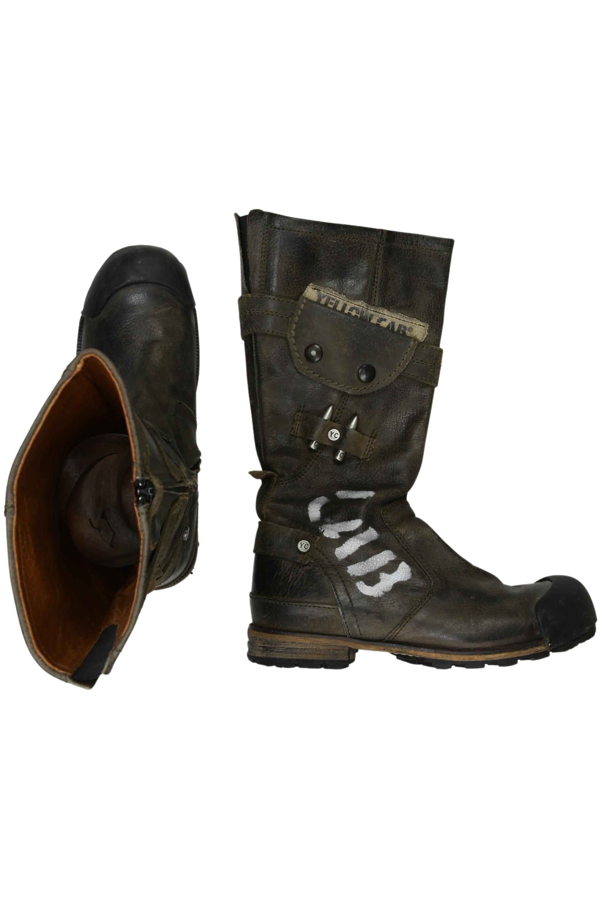 

Yellow Cab Damen Stiefel, grün, Gr. 37