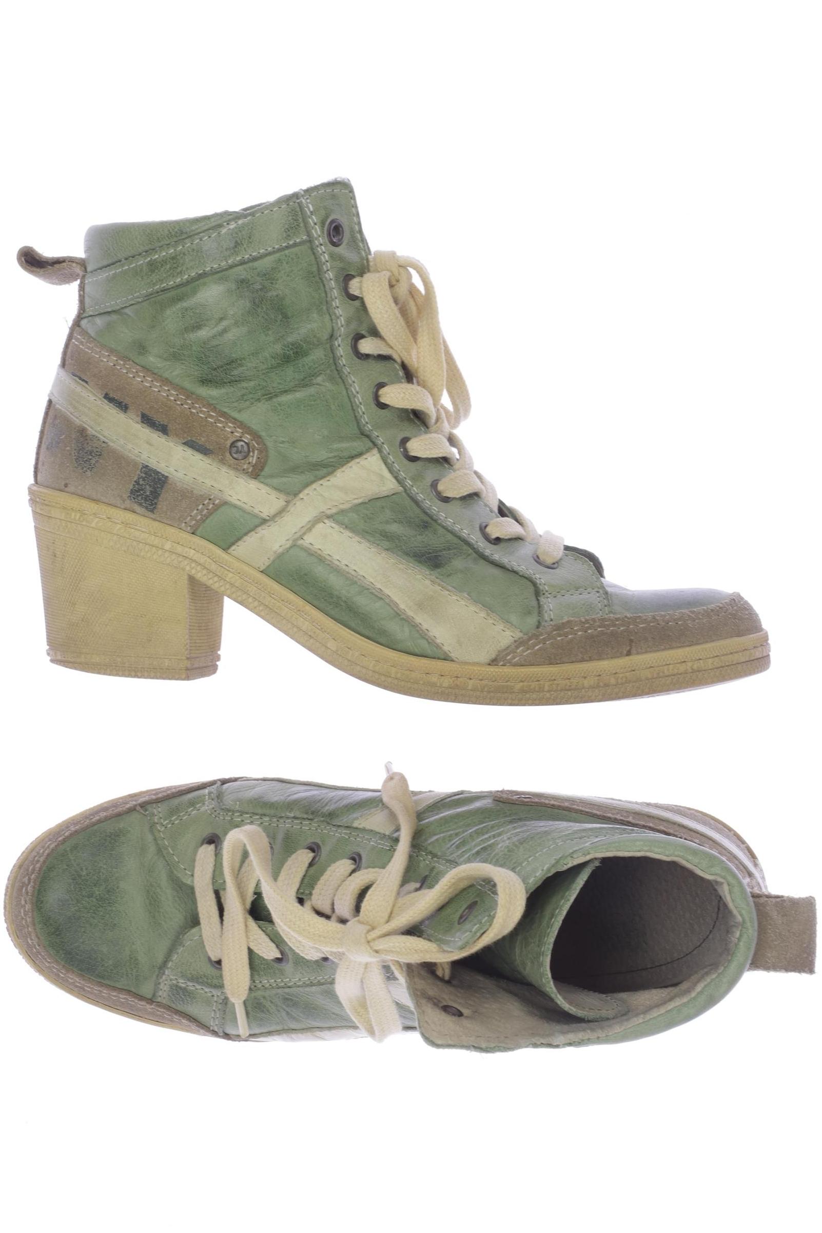 

Yellow Cab Damen Stiefelette, grün, Gr. 38