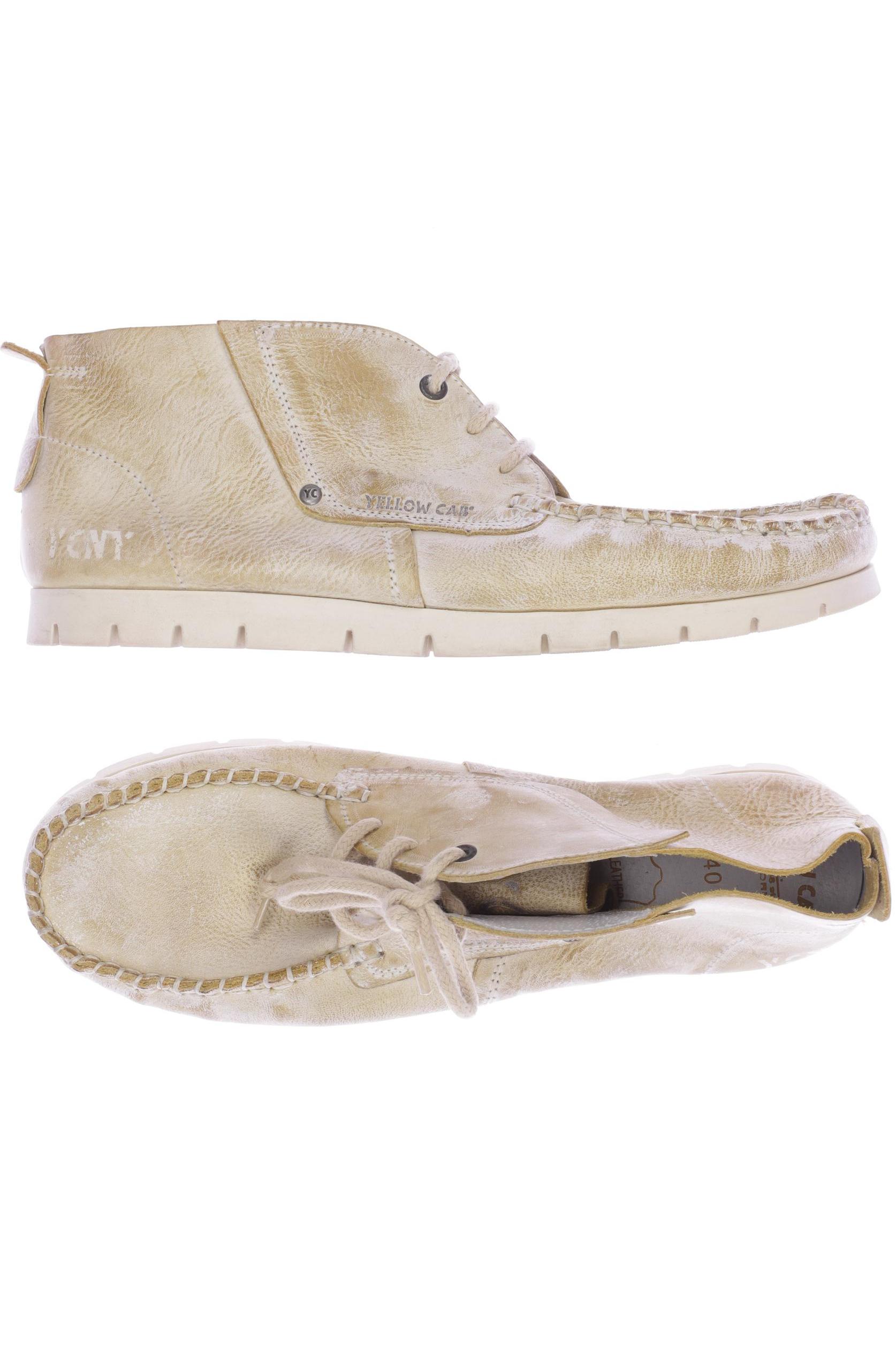 

Yellow Cab Damen Stiefelette, beige, Gr. 40
