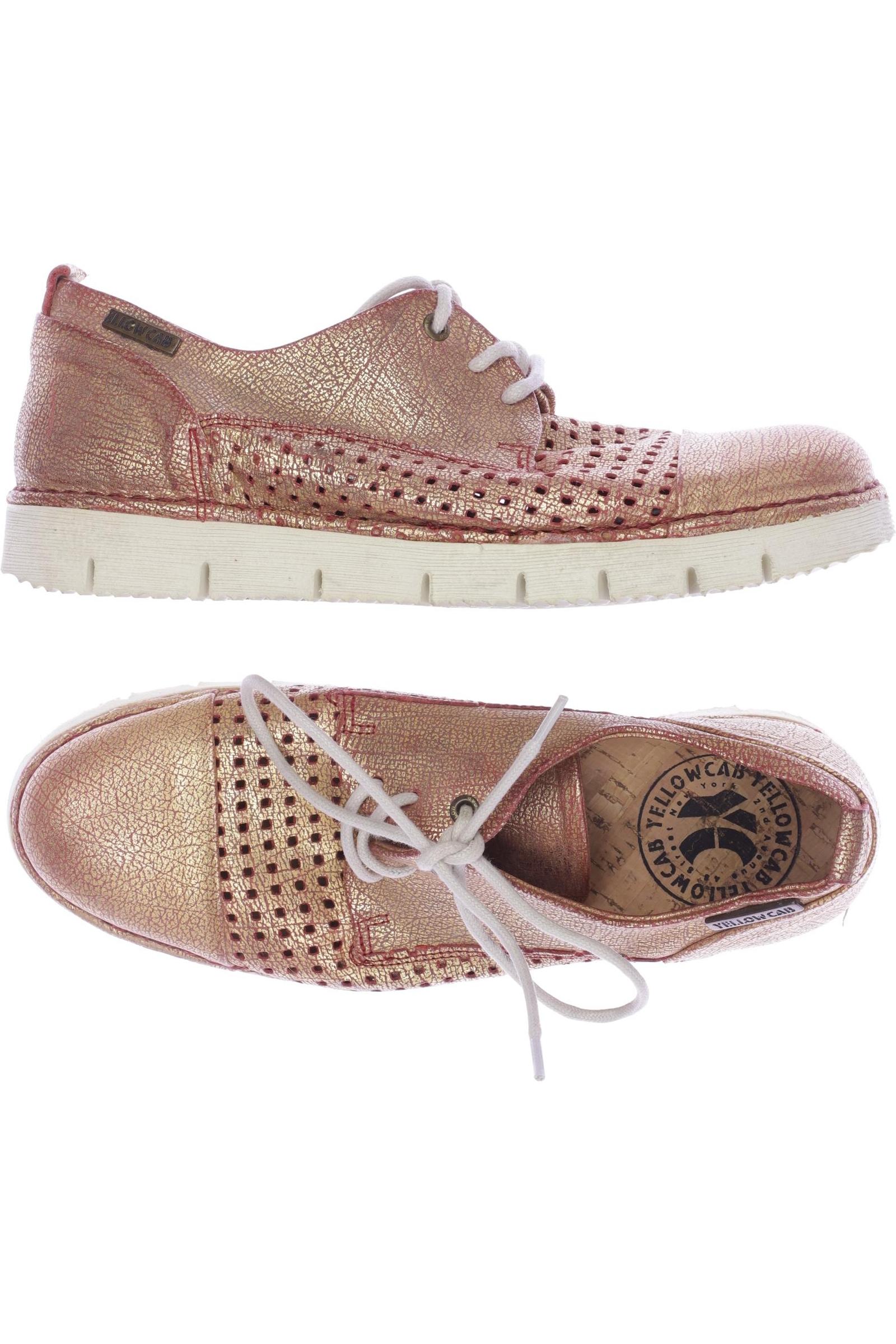 

Yellow Cab Damen Halbschuh, gold, Gr. 38