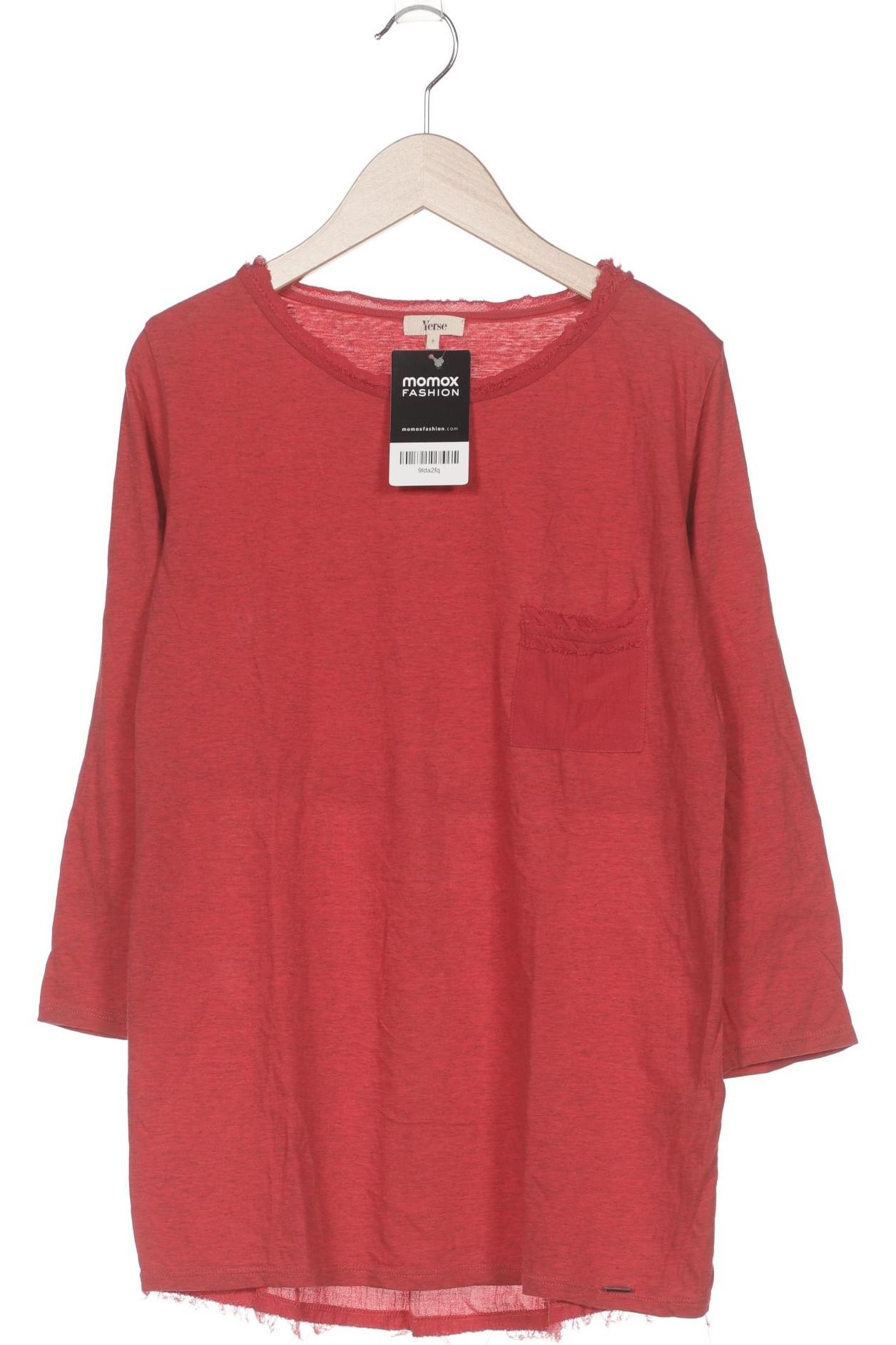 

Yerse Damen Langarmshirt, rot, Gr. 36