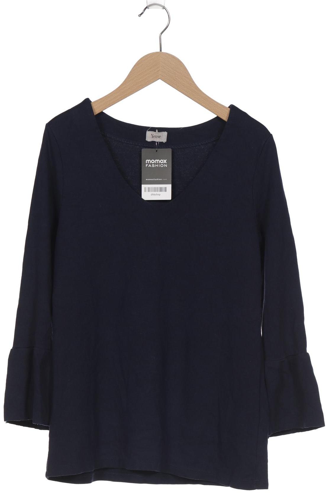 

YERSE Damen Langarmshirt, marineblau