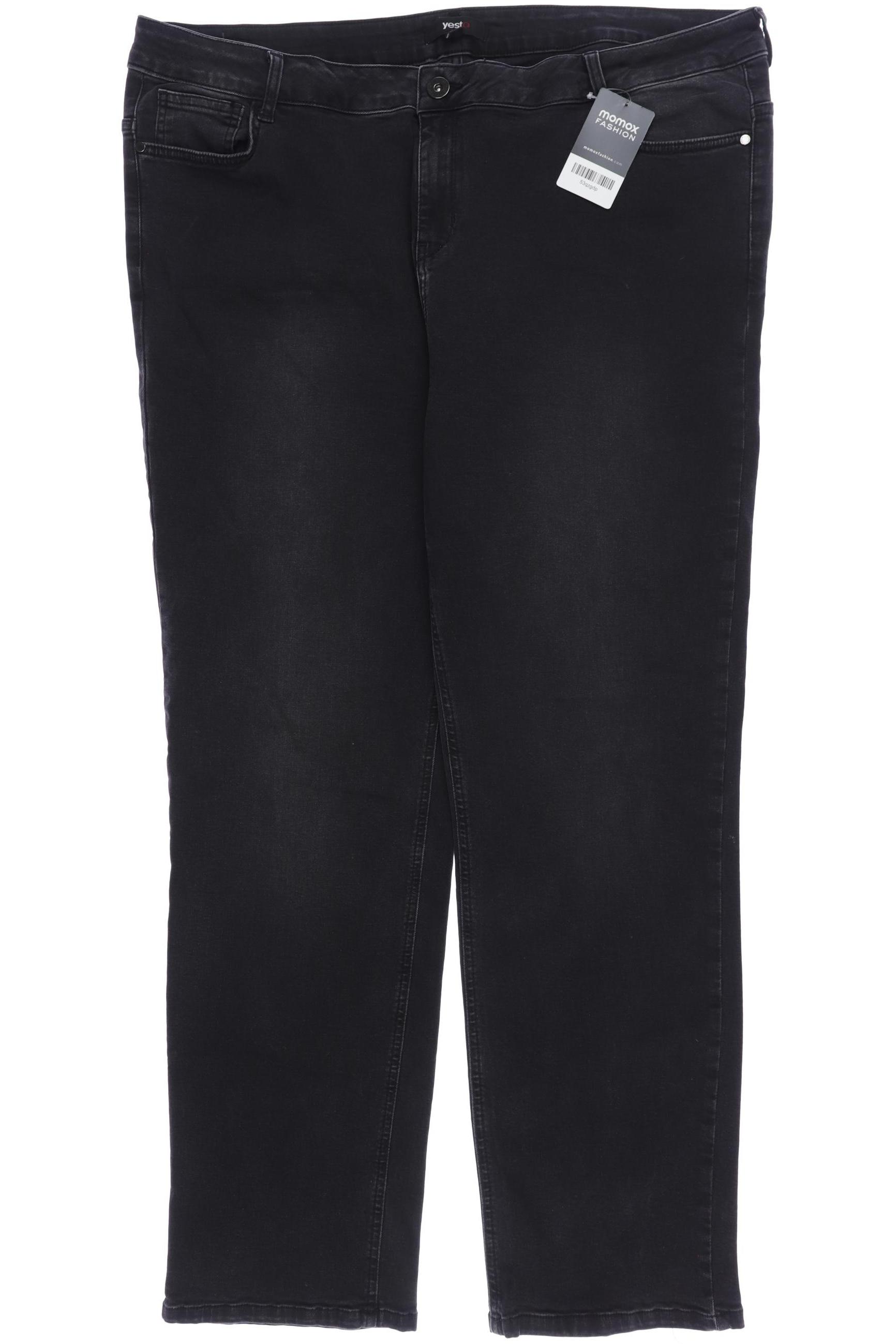 

yest Damen Jeans, schwarz, Gr. 24