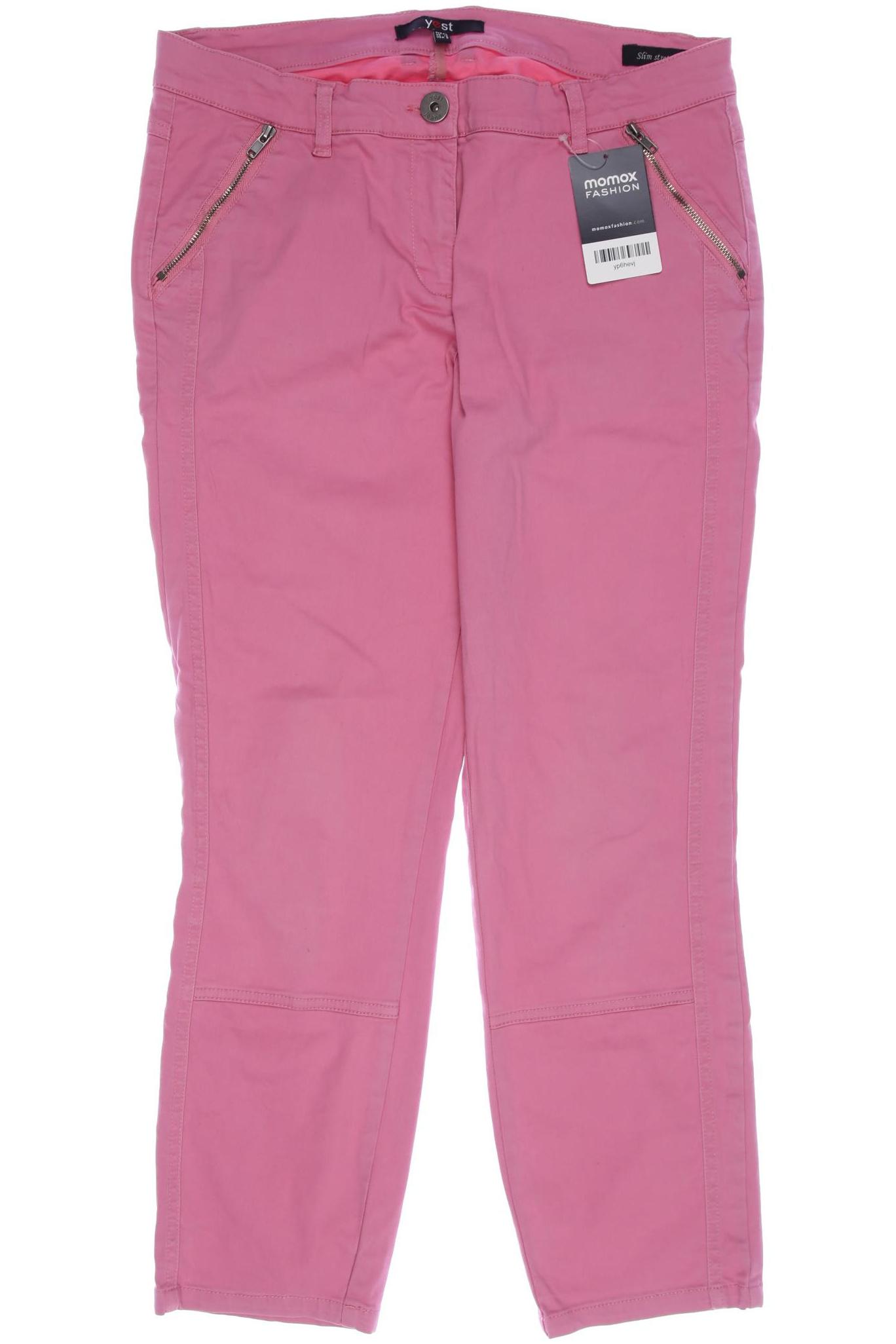 

yest Damen Jeans, pink, Gr. 40