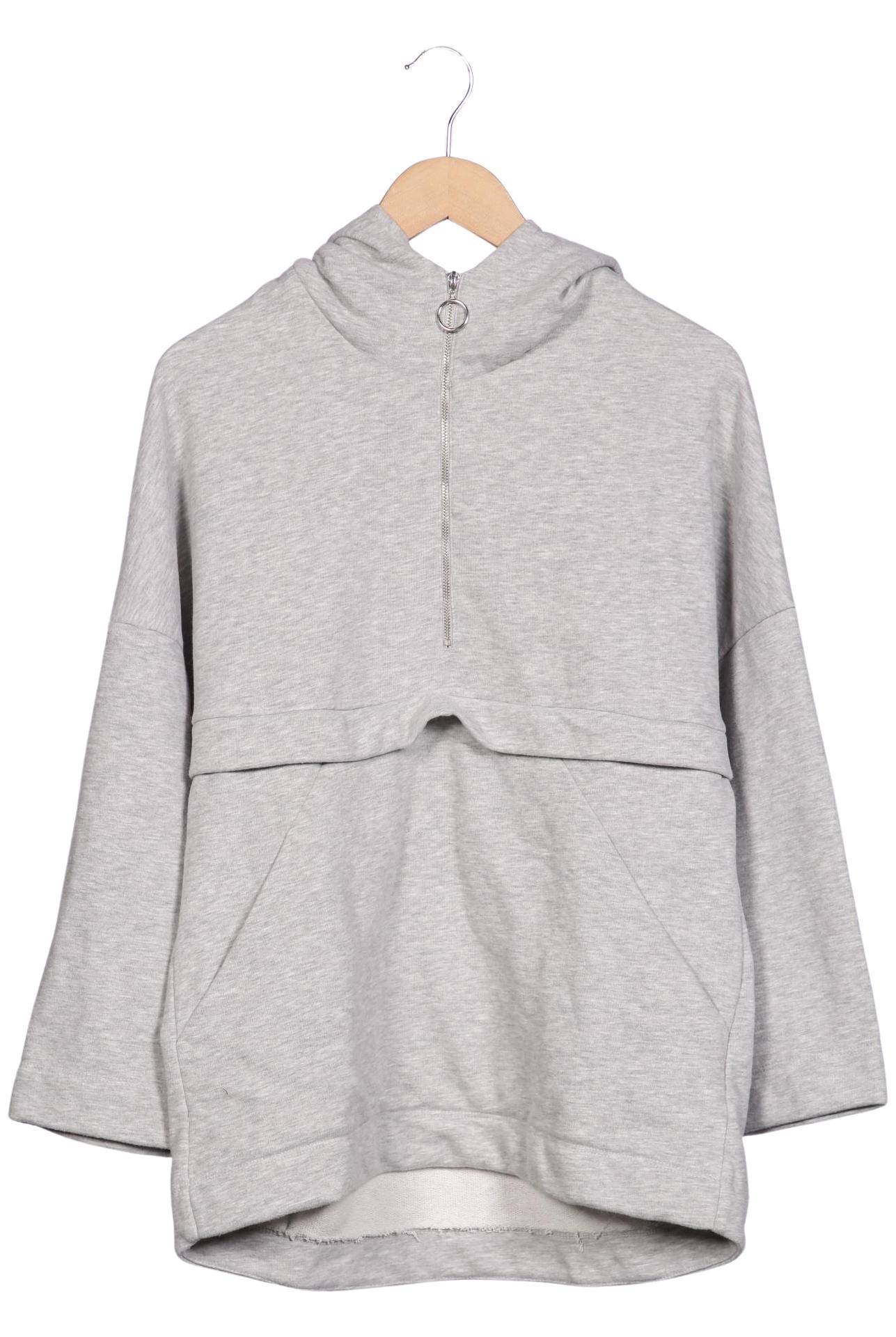 

yest Damen Kapuzenpullover, grau, Gr. 38