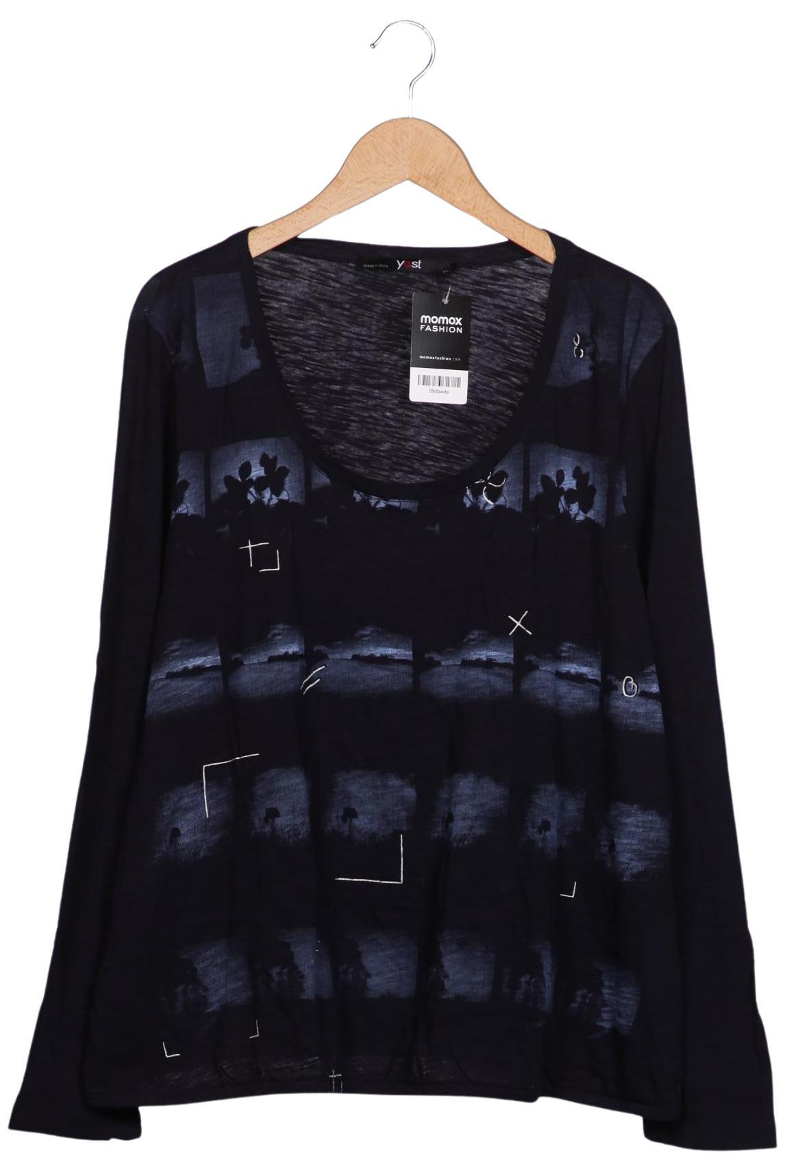 

yest Damen Langarmshirt, marineblau, Gr. 48
