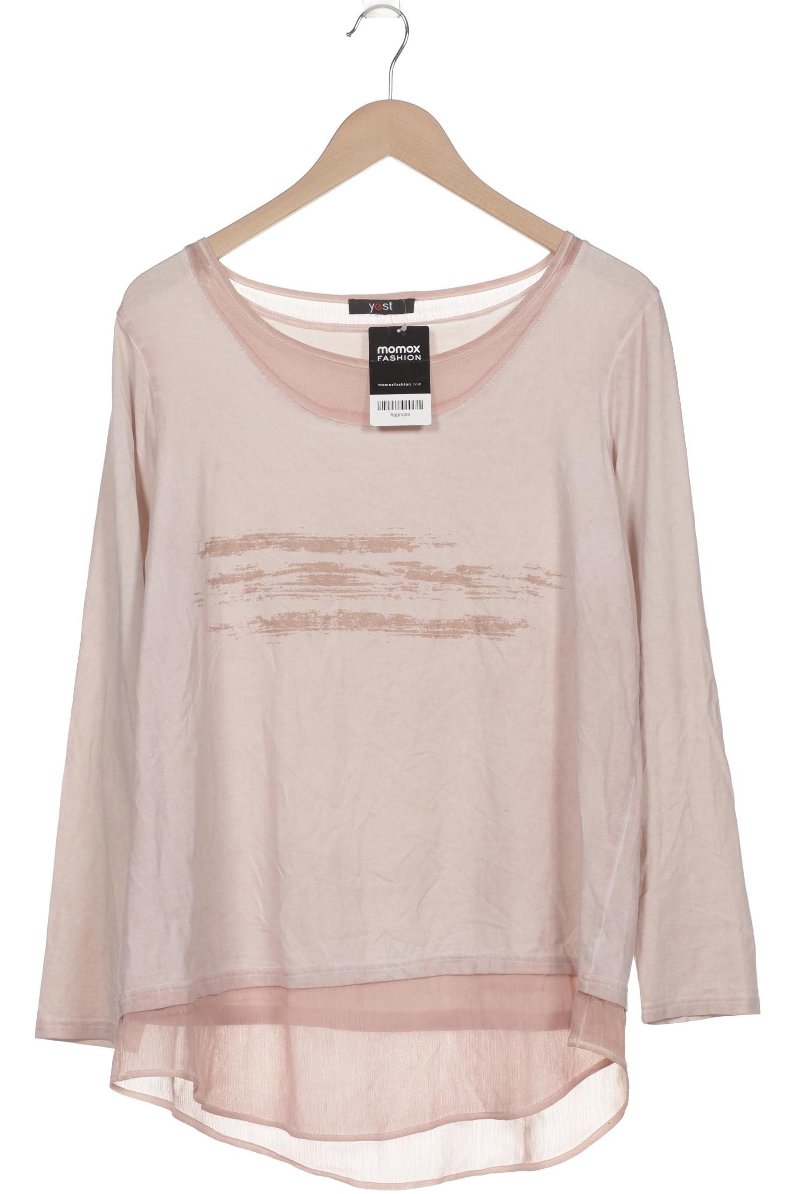 

yest Damen Langarmshirt, pink, Gr. 42