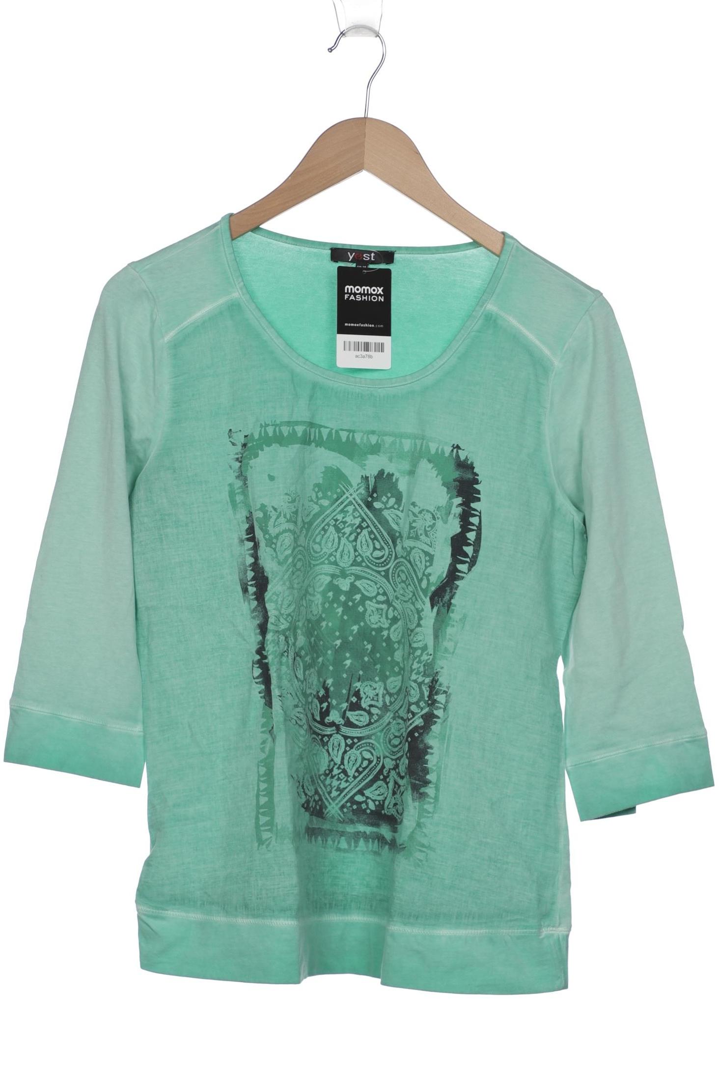 

yest Damen Langarmshirt, grün, Gr. 38