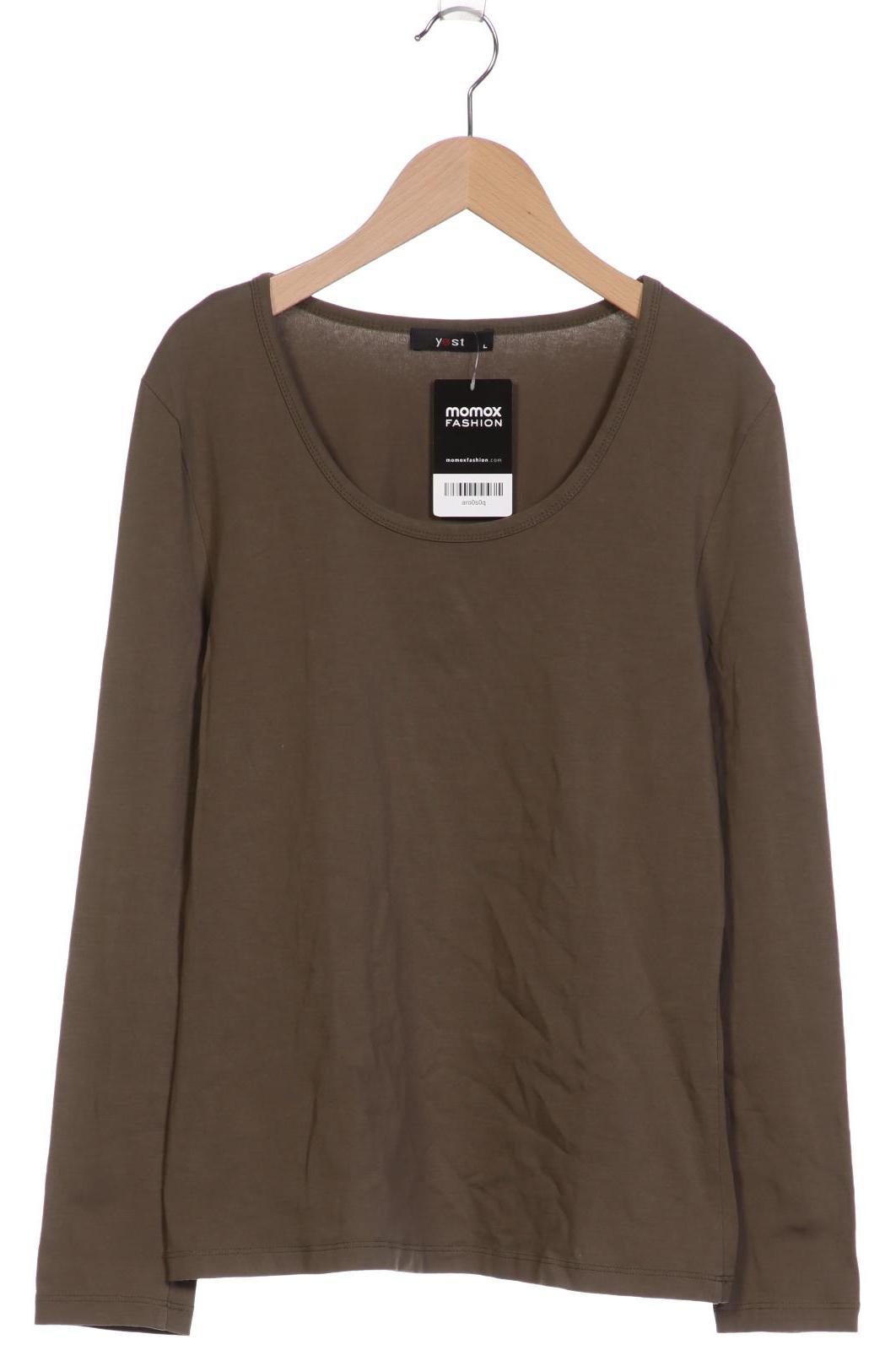 

yest Damen Langarmshirt, grün, Gr. 42