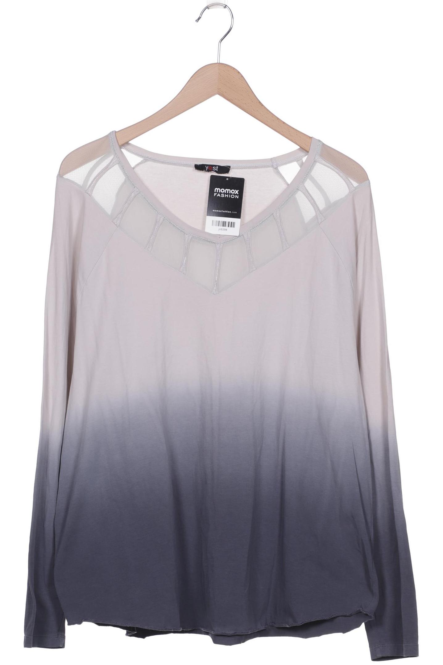 

yest Damen Langarmshirt, grau