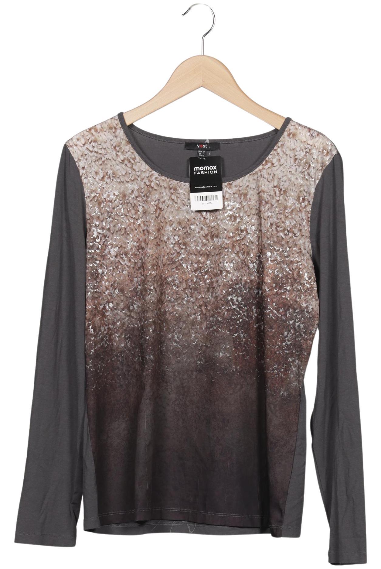 

yest Damen Langarmshirt, grau, Gr. 42