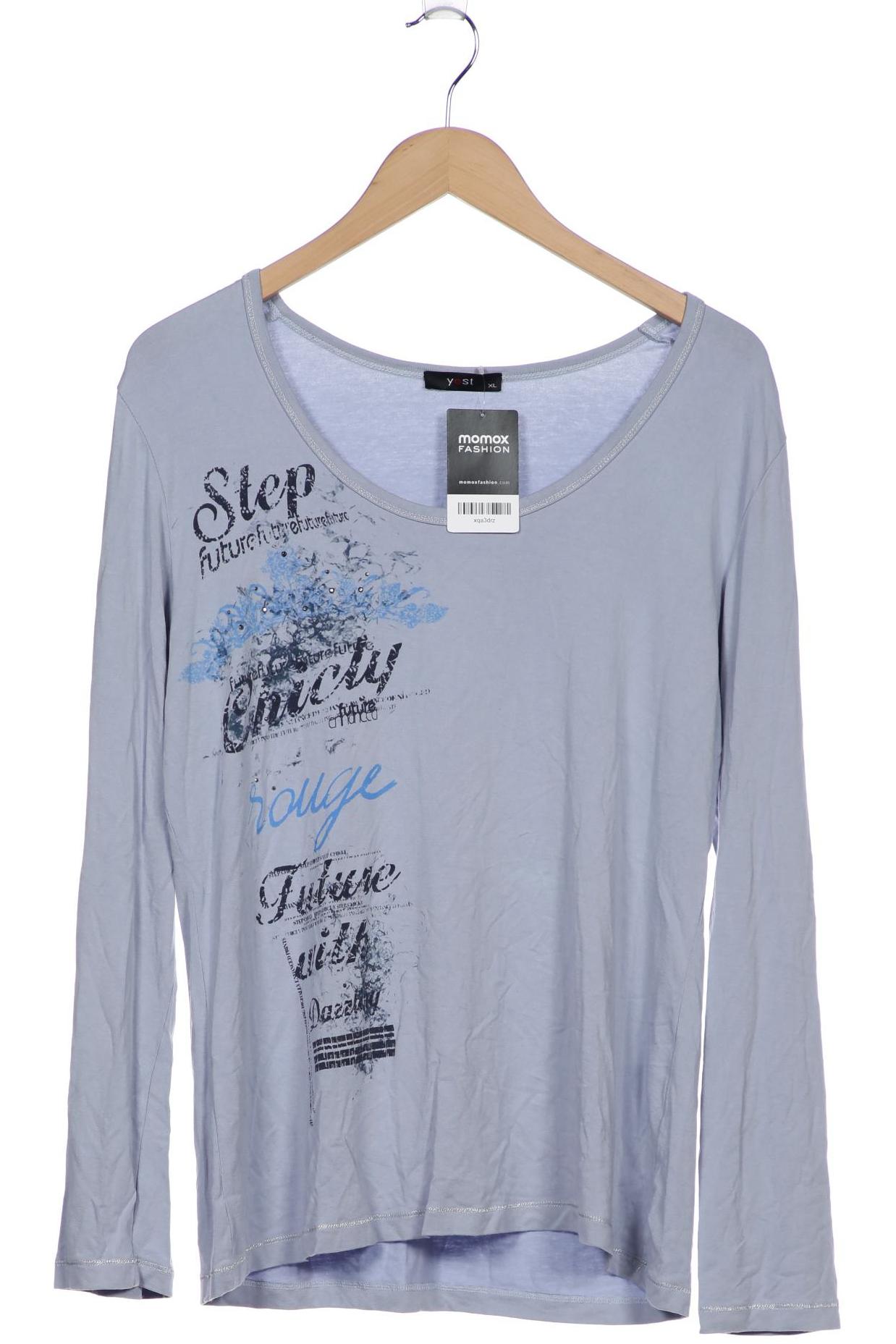 

yest Damen Langarmshirt, hellblau