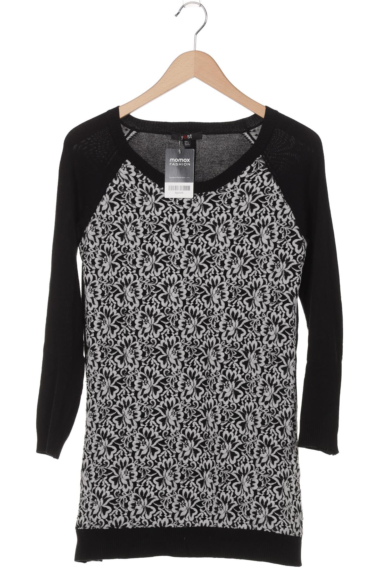 

yest Damen Pullover, schwarz, Gr. 42