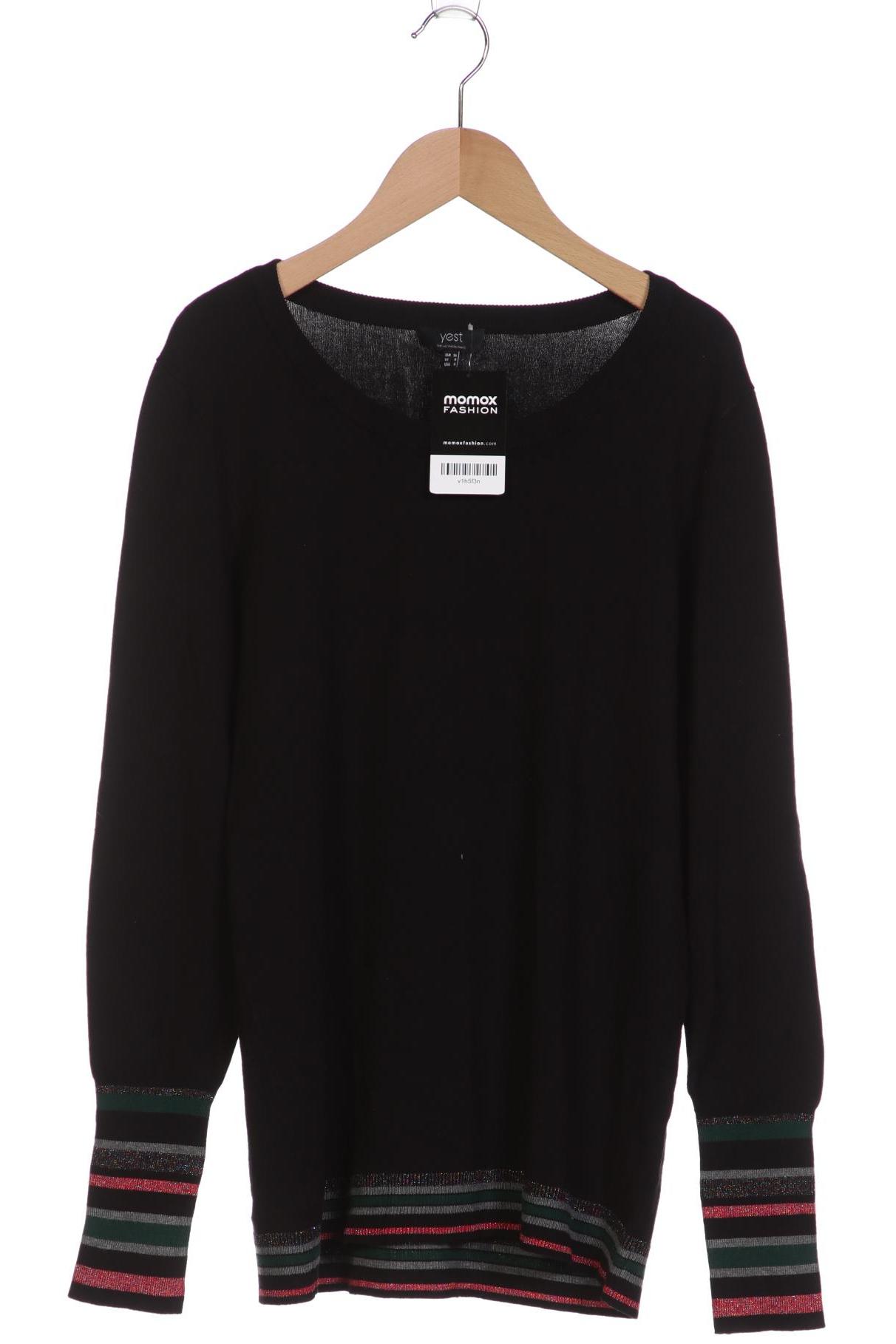 

yest Damen Pullover, schwarz