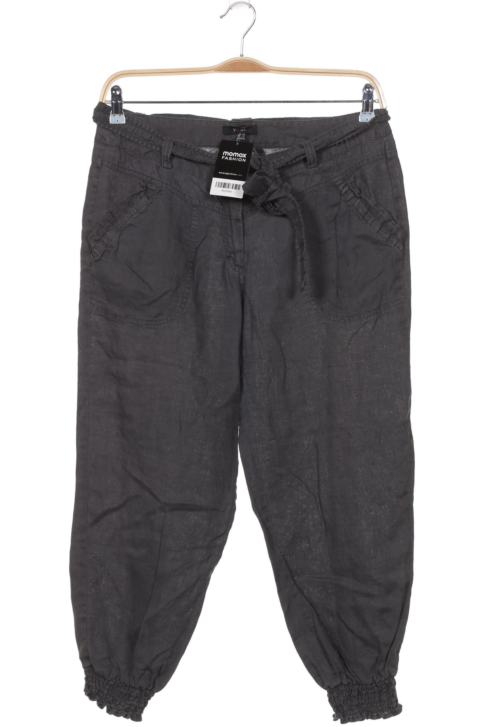 

yest Damen Stoffhose, grün, Gr. 40