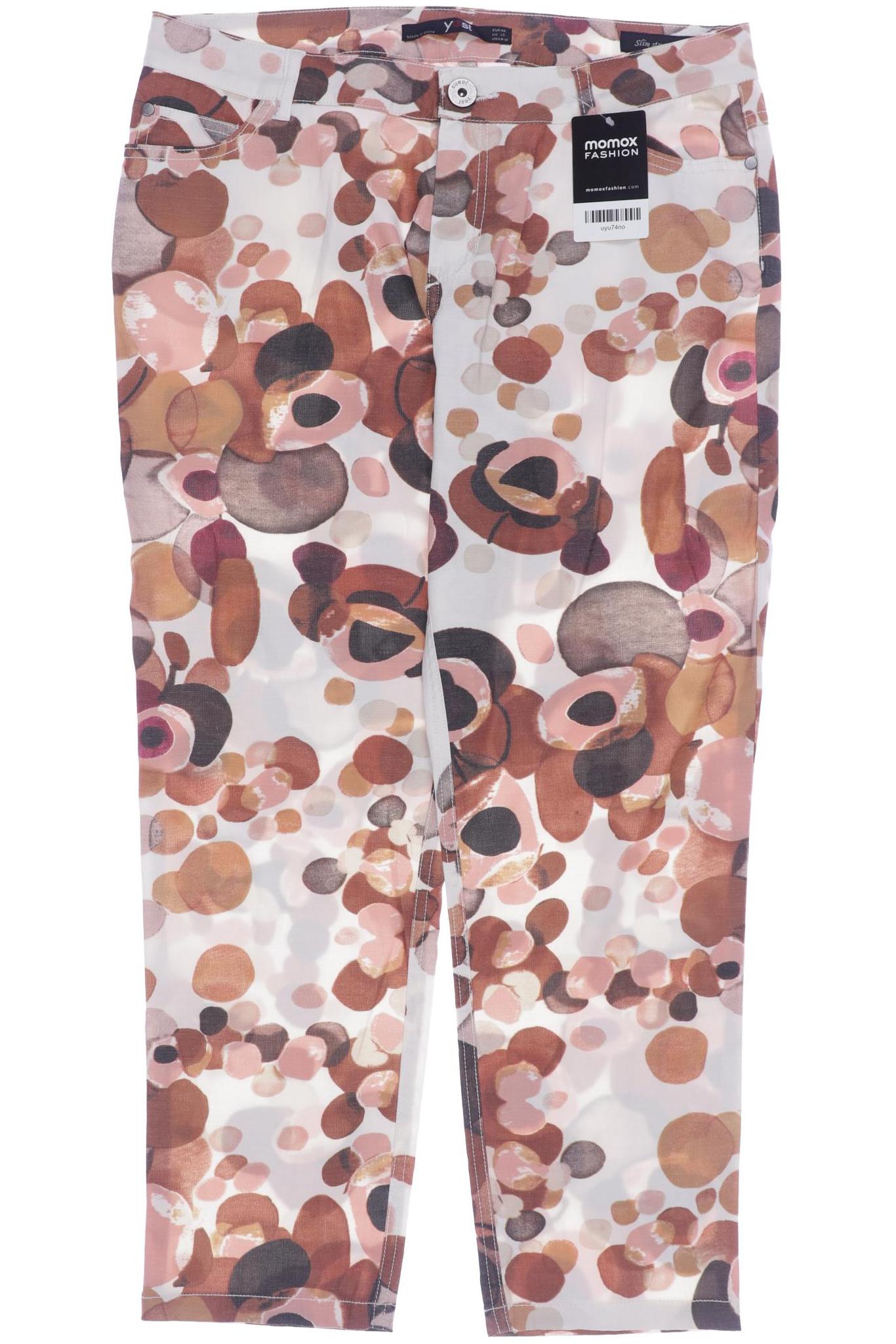 

yest Damen Stoffhose, mehrfarbig, Gr. 40