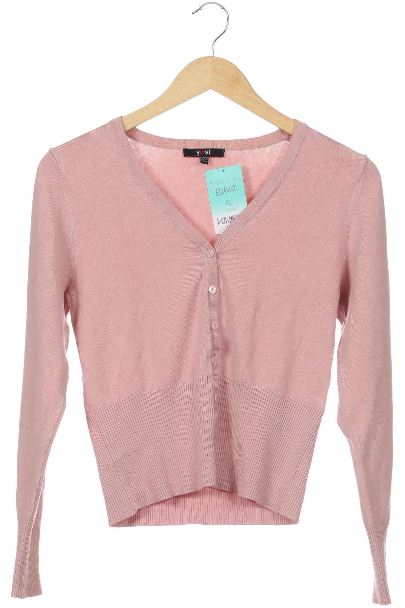 

yest Damen Strickjacke, pink, Gr. 34