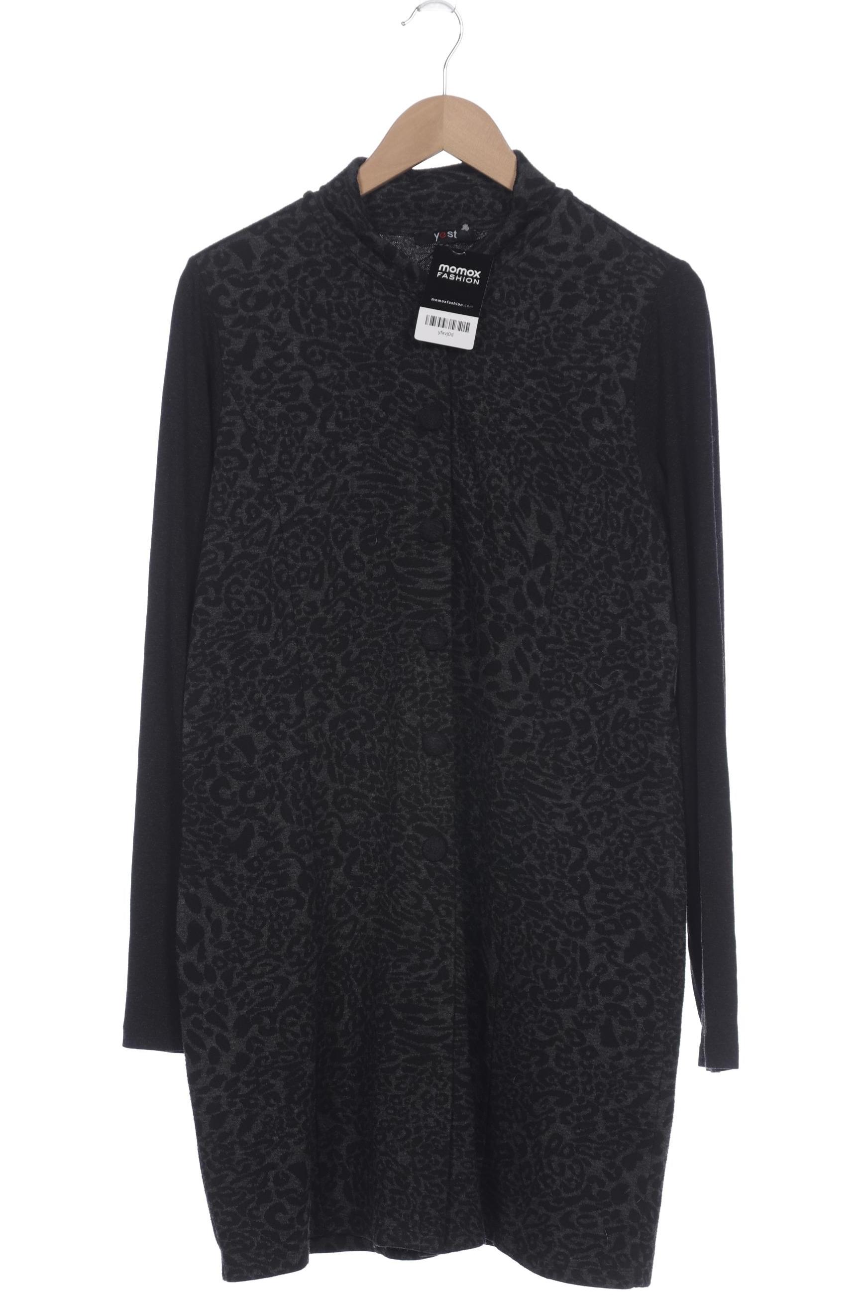 

yest Damen Strickjacke, grau, Gr. 16
