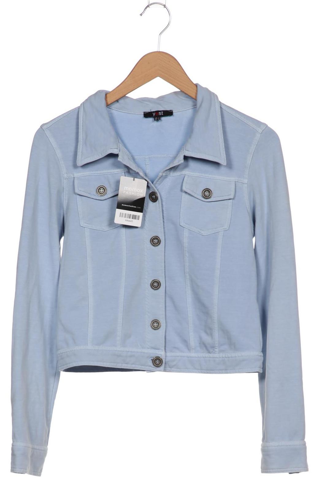 

yest Damen Strickjacke, hellblau, Gr. 36