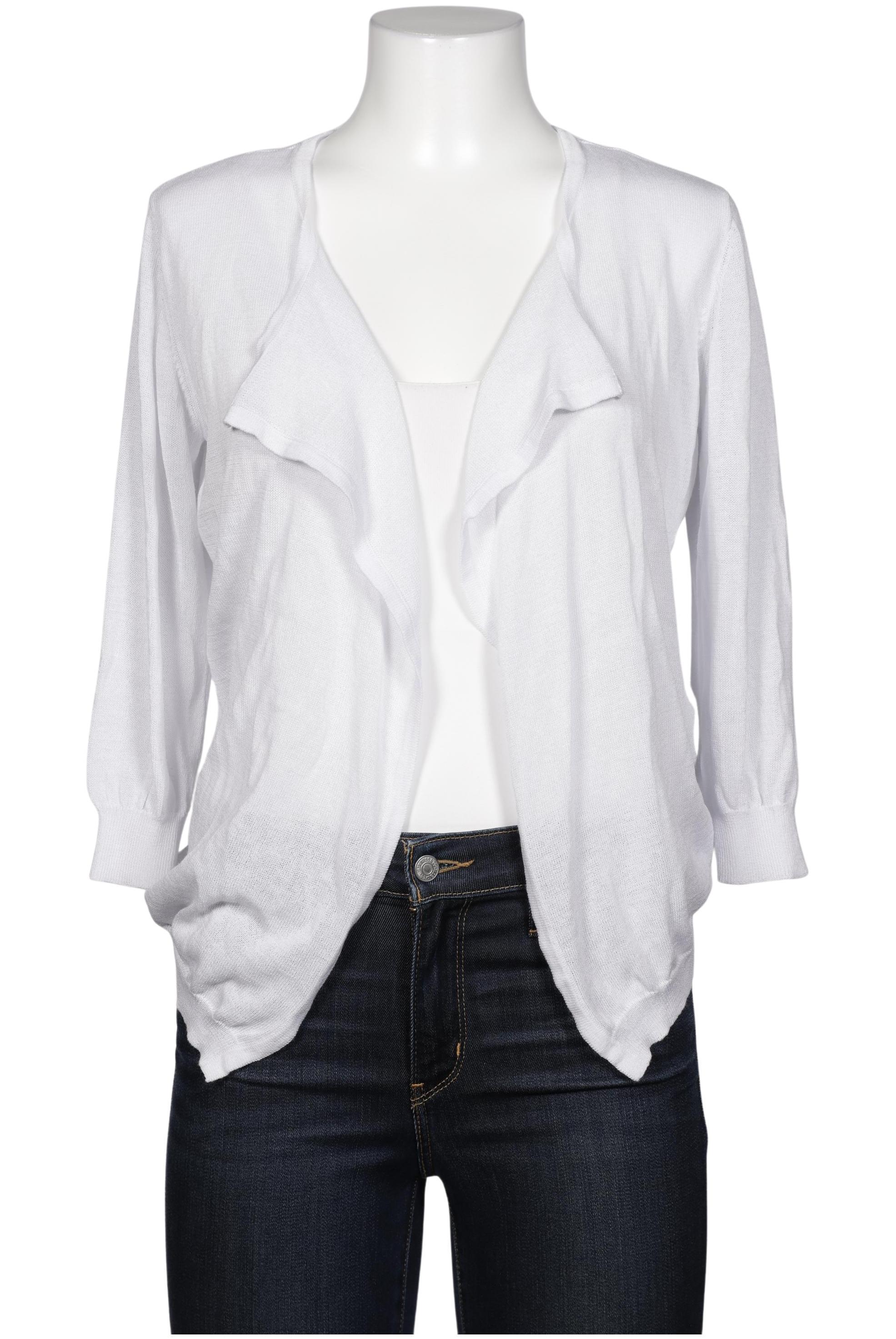 

yest Damen Strickjacke, weiß, Gr. 40