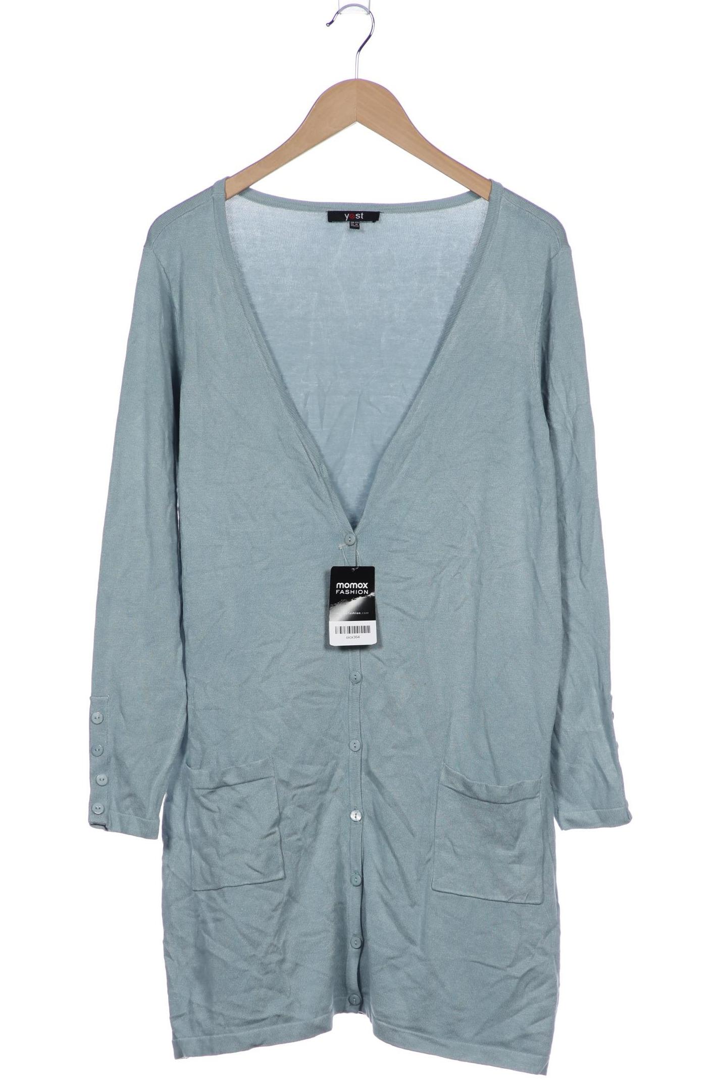 

yest Damen Strickjacke, blau, Gr. 46