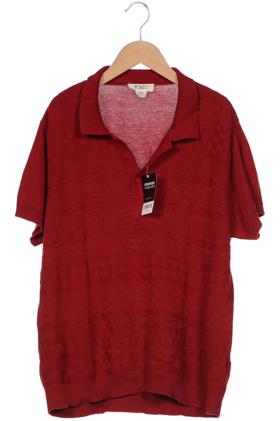 

YMC You Must Create Herren Poloshirt, bordeaux