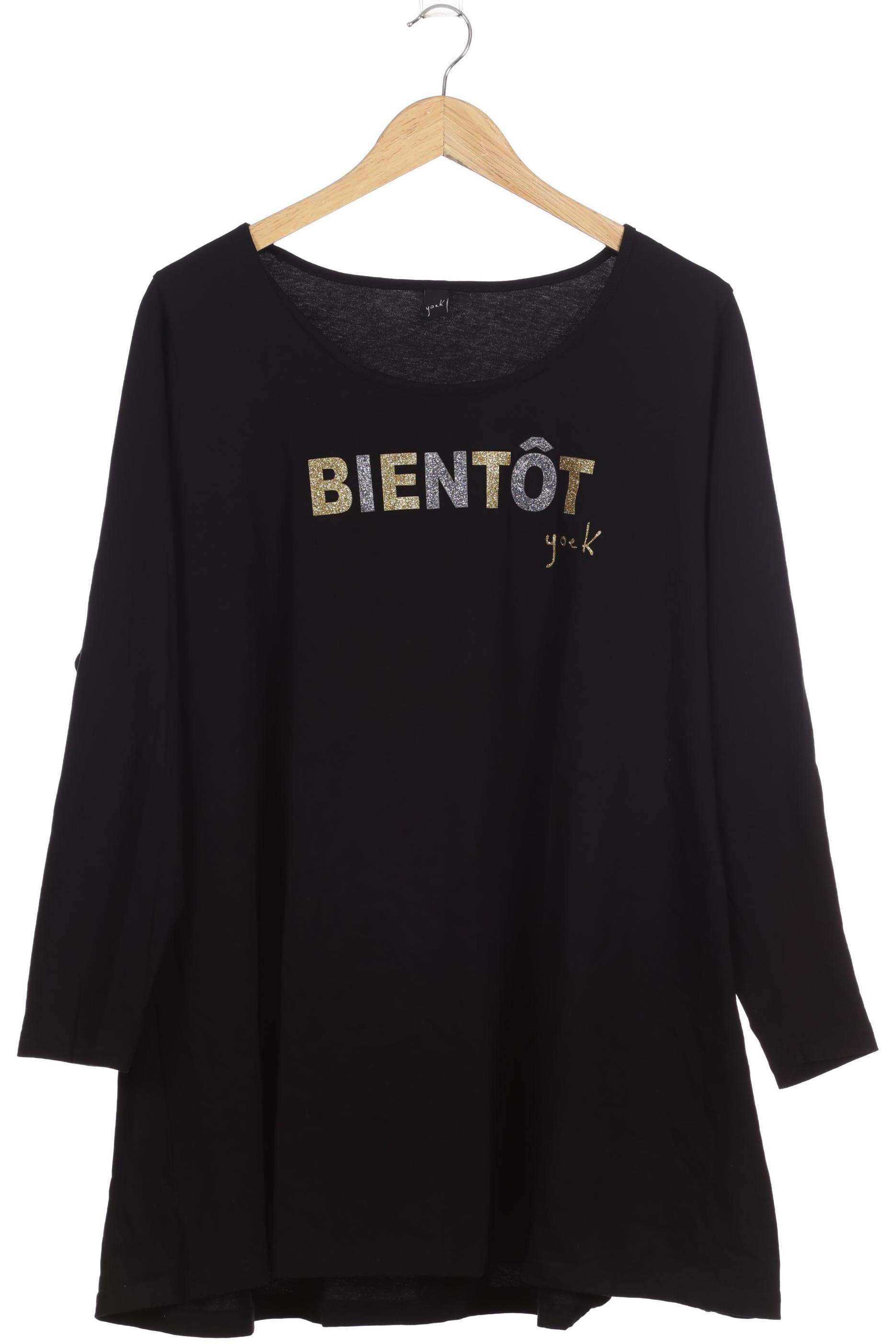 

Yoek Damen Langarmshirt, schwarz, Gr. 54