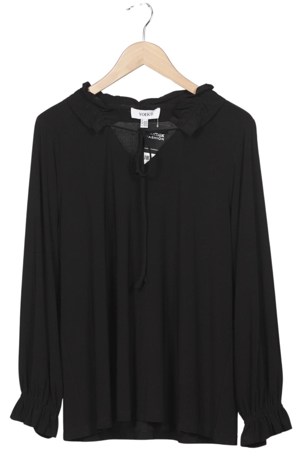 

Yoek Damen Langarmshirt, schwarz, Gr. 46
