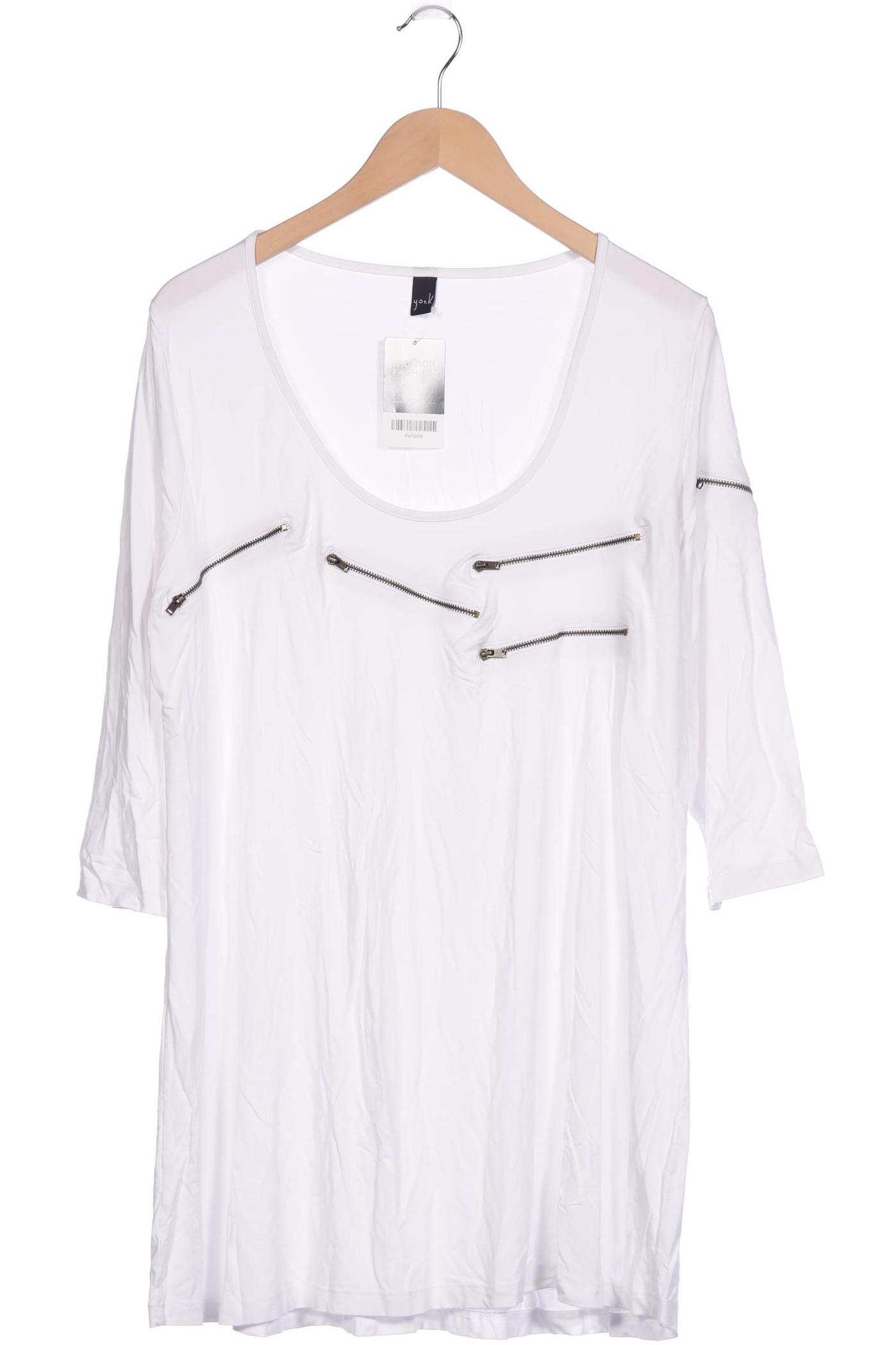 

Yoek Damen Langarmshirt, weiß, Gr. 42