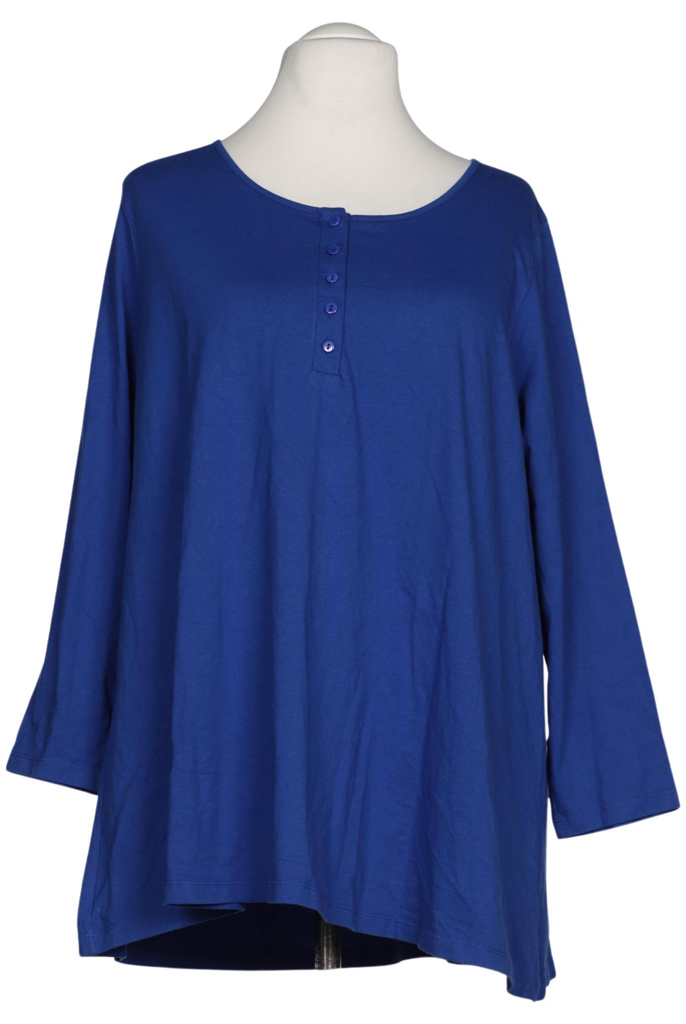 

Yoek Damen Langarmshirt, blau, Gr. 54