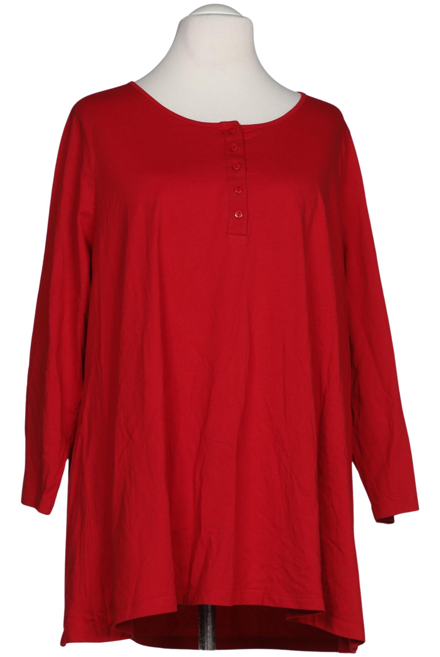 

Yoek Damen Langarmshirt, rot, Gr. 54