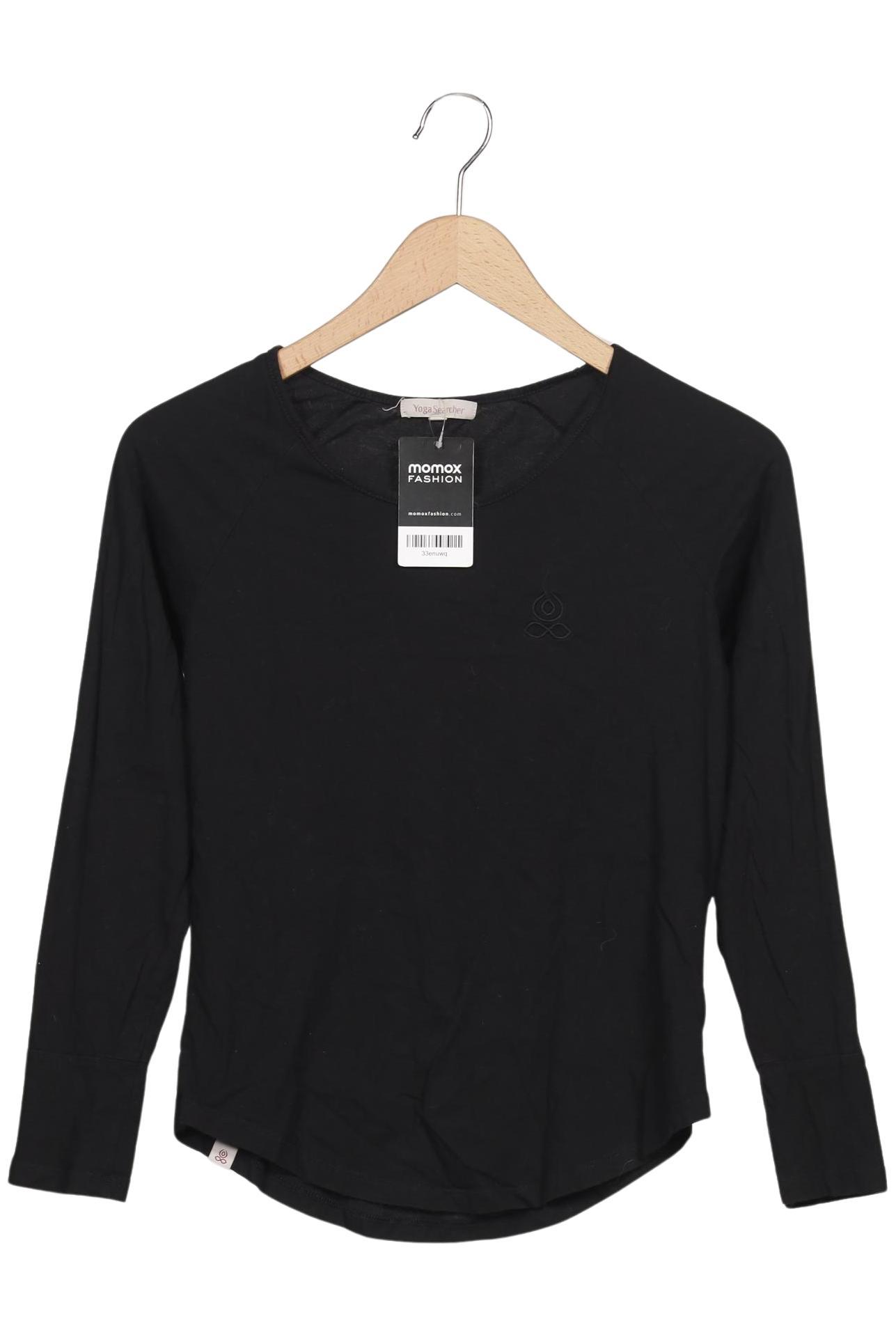 

Yogasearcher Damen Langarmshirt, schwarz, Gr. 36