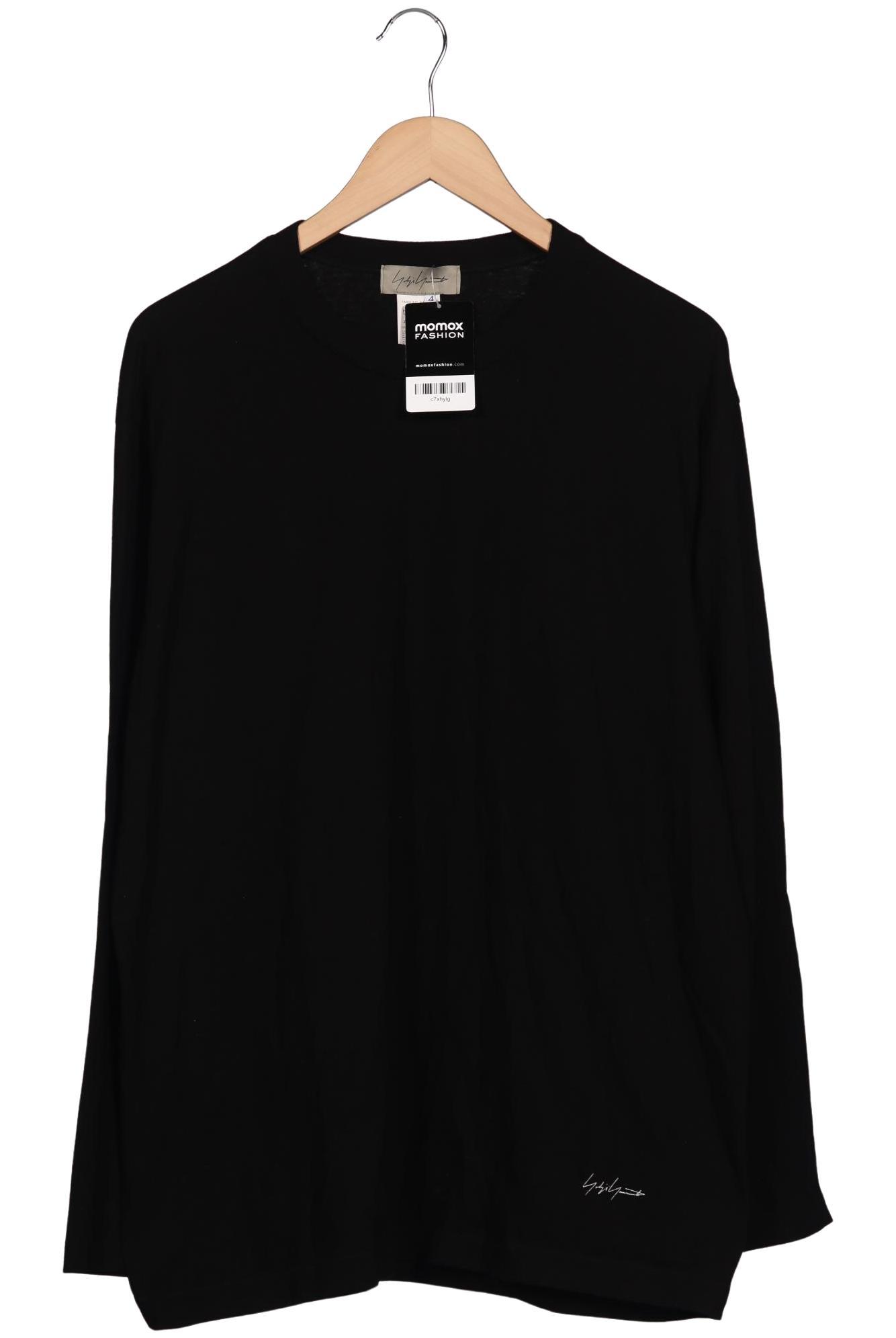 

Yohji Yamamoto Damen Langarmshirt, schwarz, Gr. 46