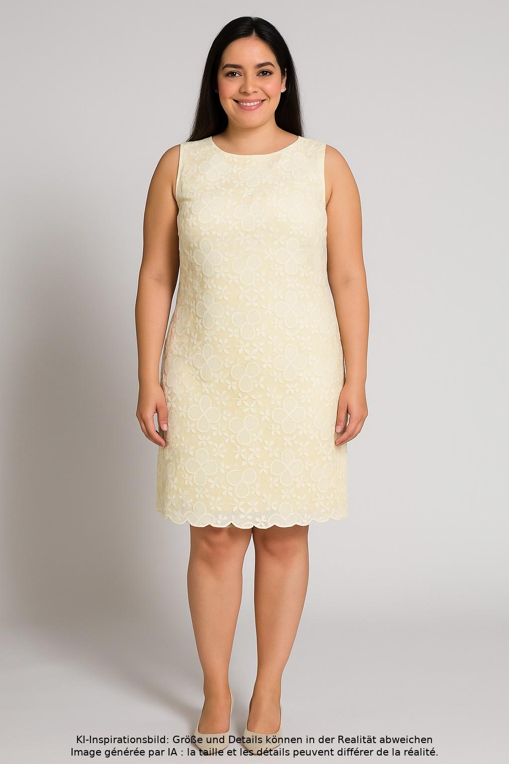 

Young Couture by Barbara Schwarzer Damen Kleid, cremeweiß, Gr. 44