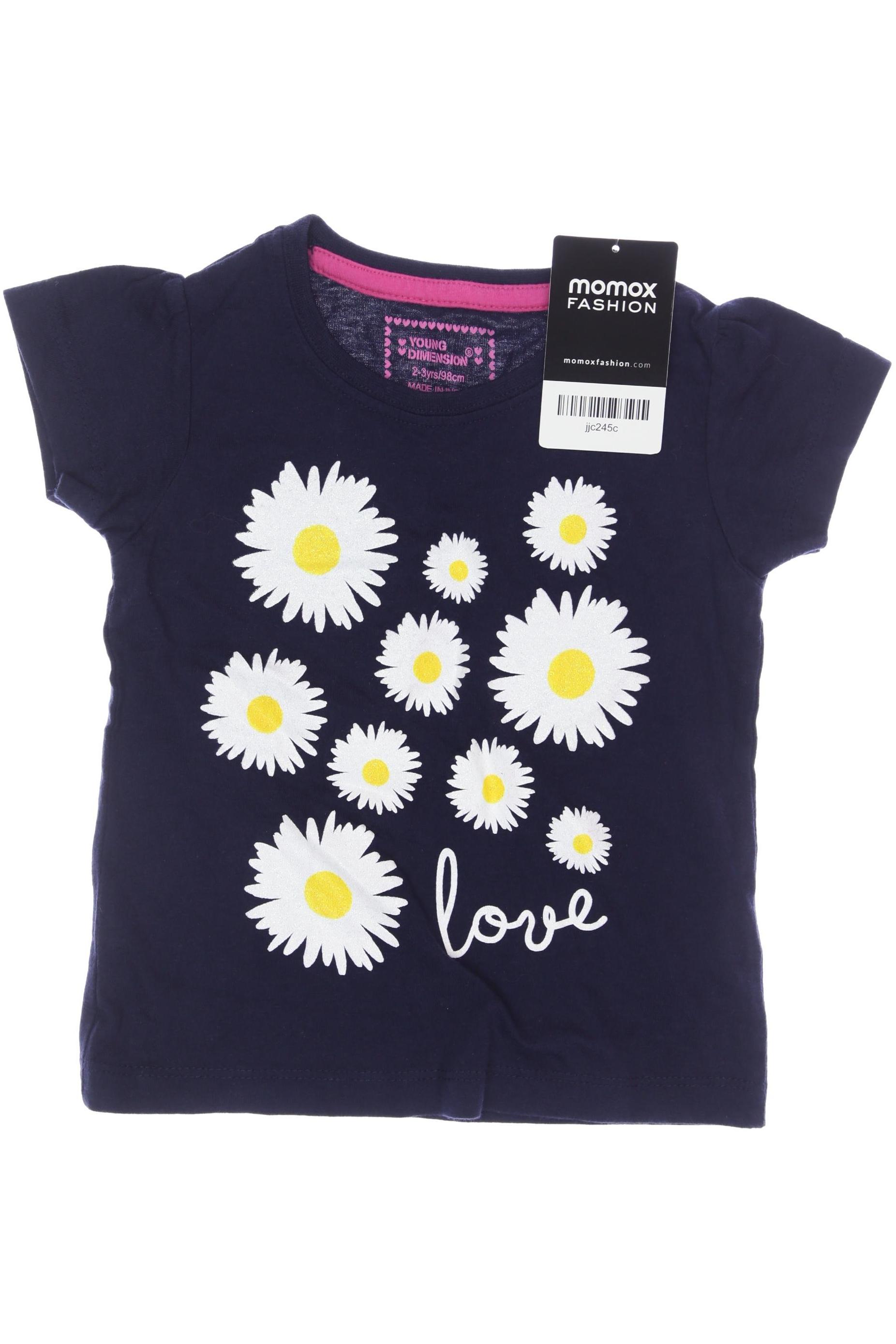 

Young Dimension Damen T-Shirt, marineblau, Gr. 98
