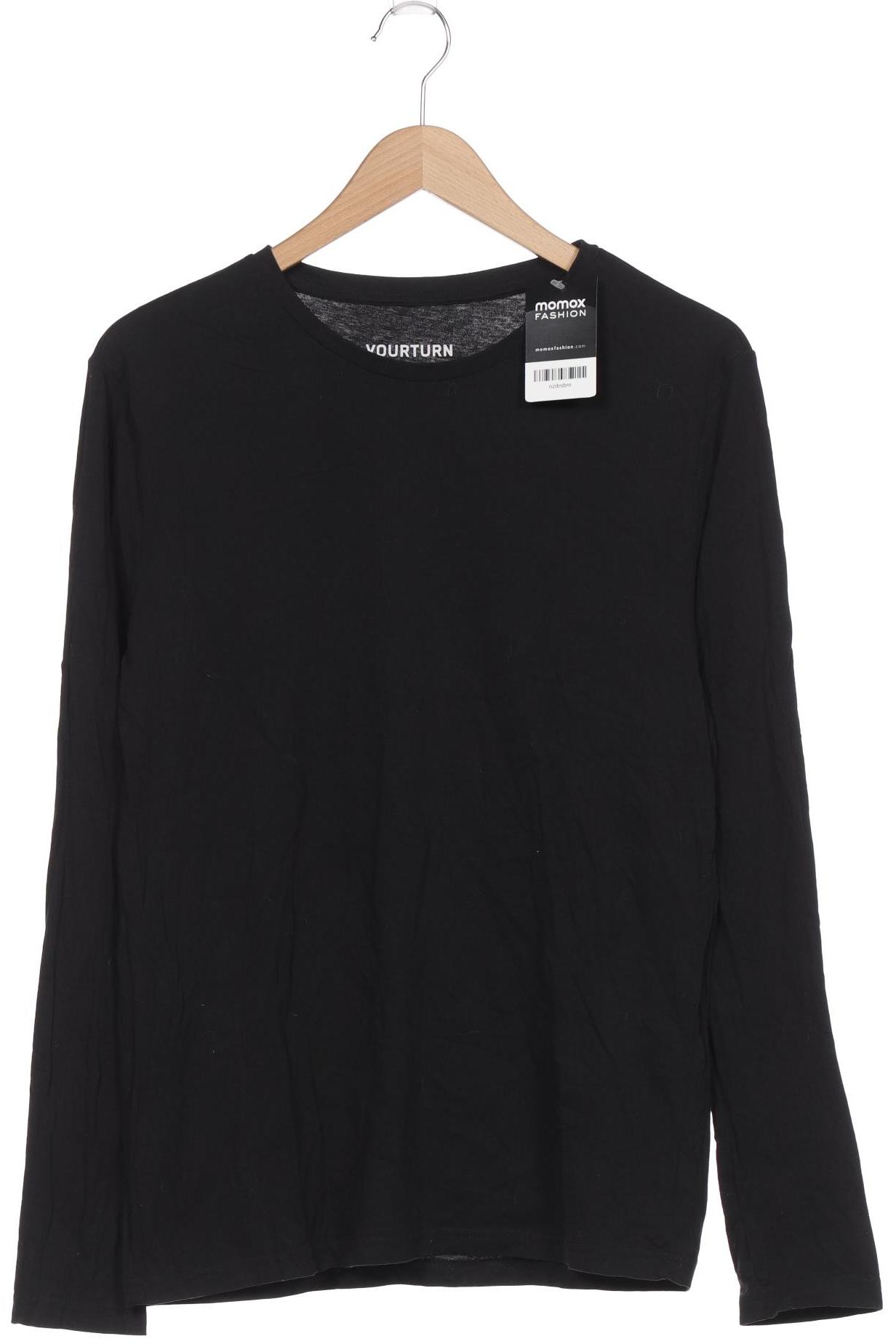 

YOURTURN Herren Langarmshirt, schwarz