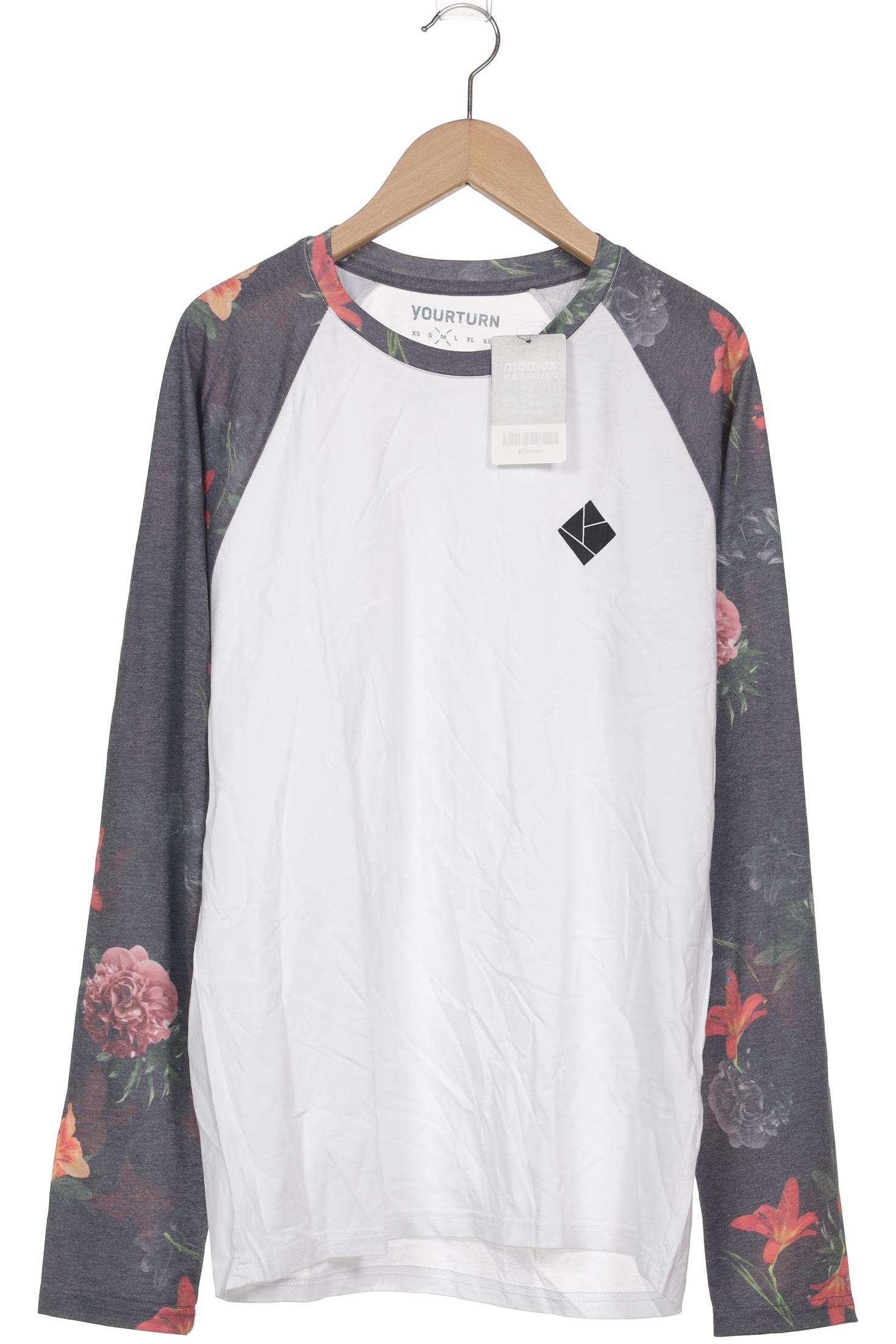 

Yourturn Herren Langarmshirt, weiß, Gr. 48