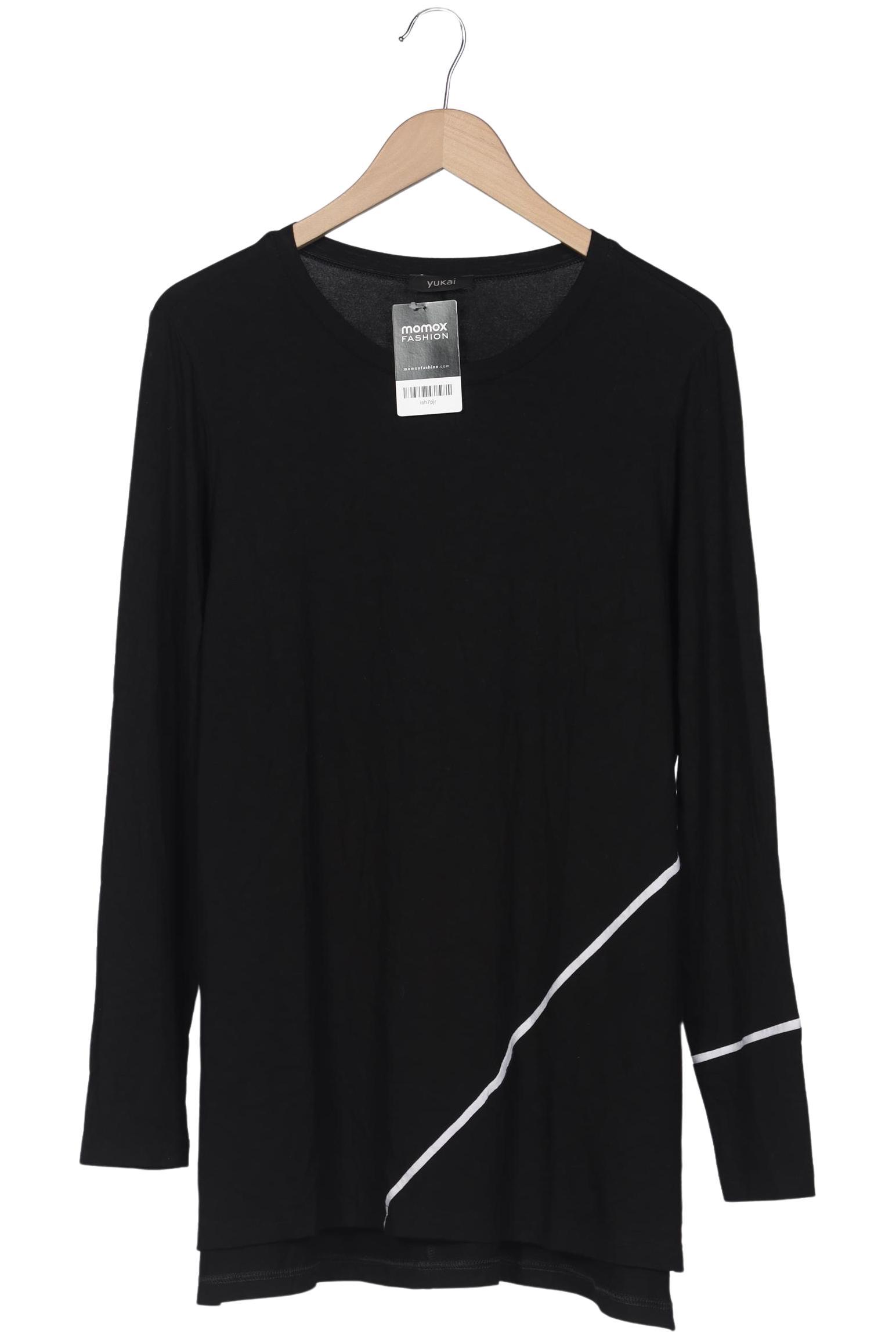 

Yukai Damen Langarmshirt, schwarz, Gr. 44