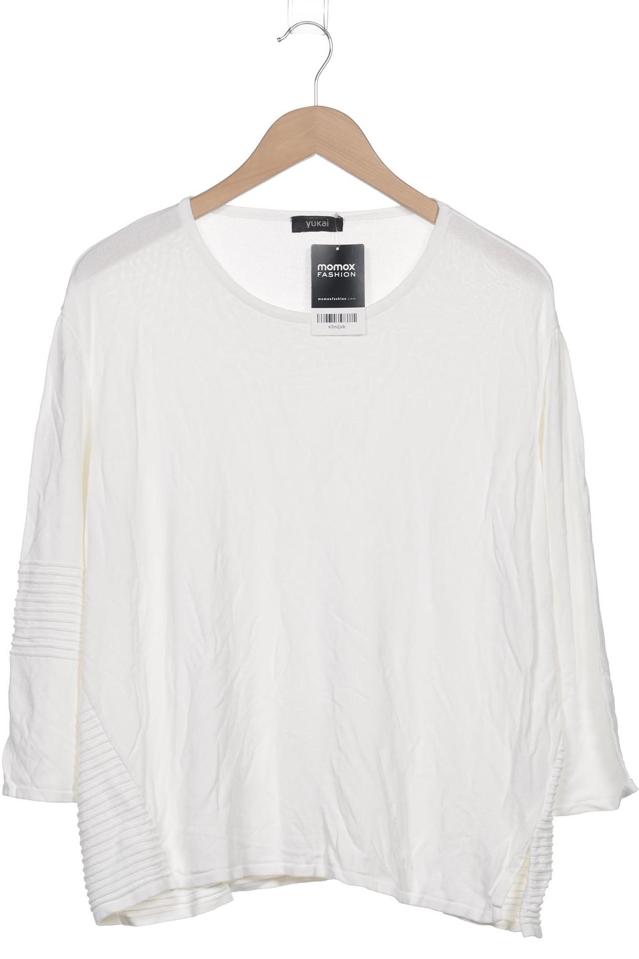 

Yukai Damen Pullover, weiß, Gr. 44