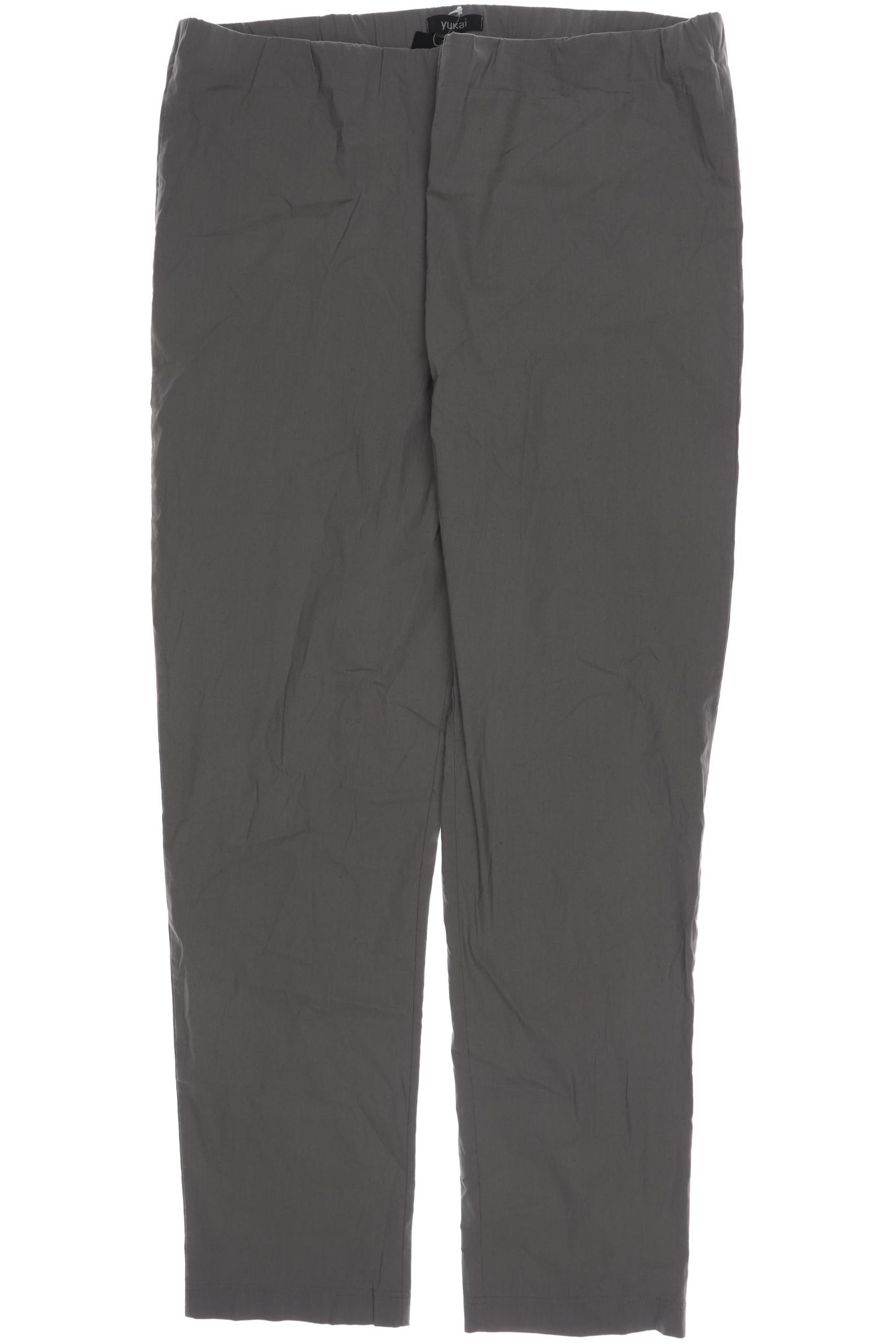 

YUKAI Damen Stoffhose, grau