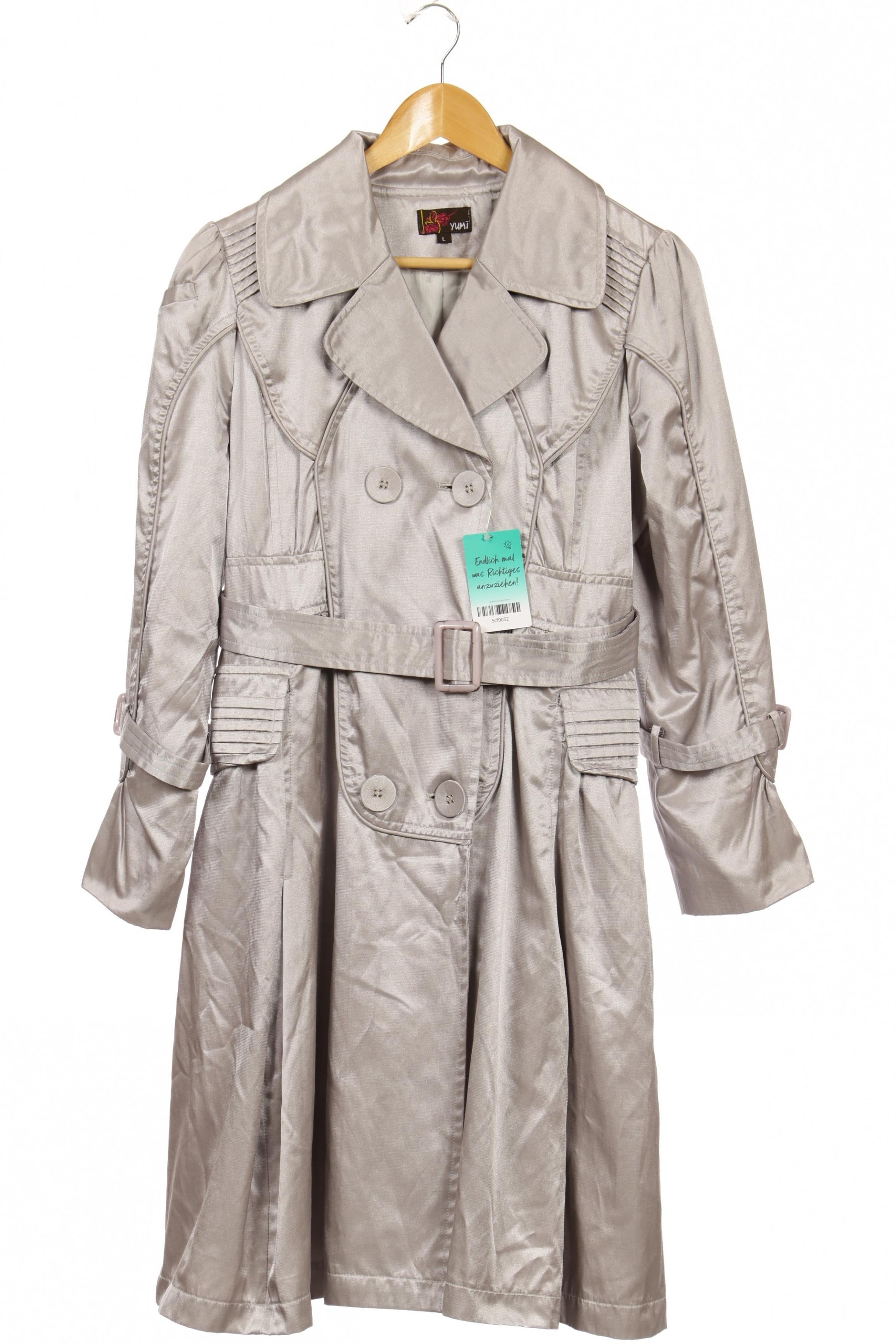 

Yumi Damen Mantel, silber, Gr.