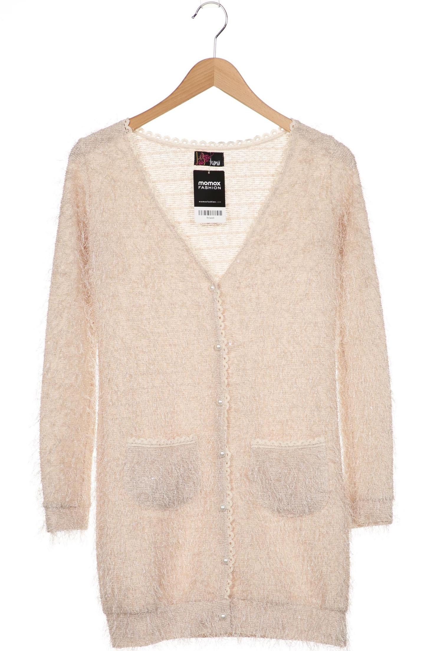 

Yumi Damen Strickjacke, cremeweiß