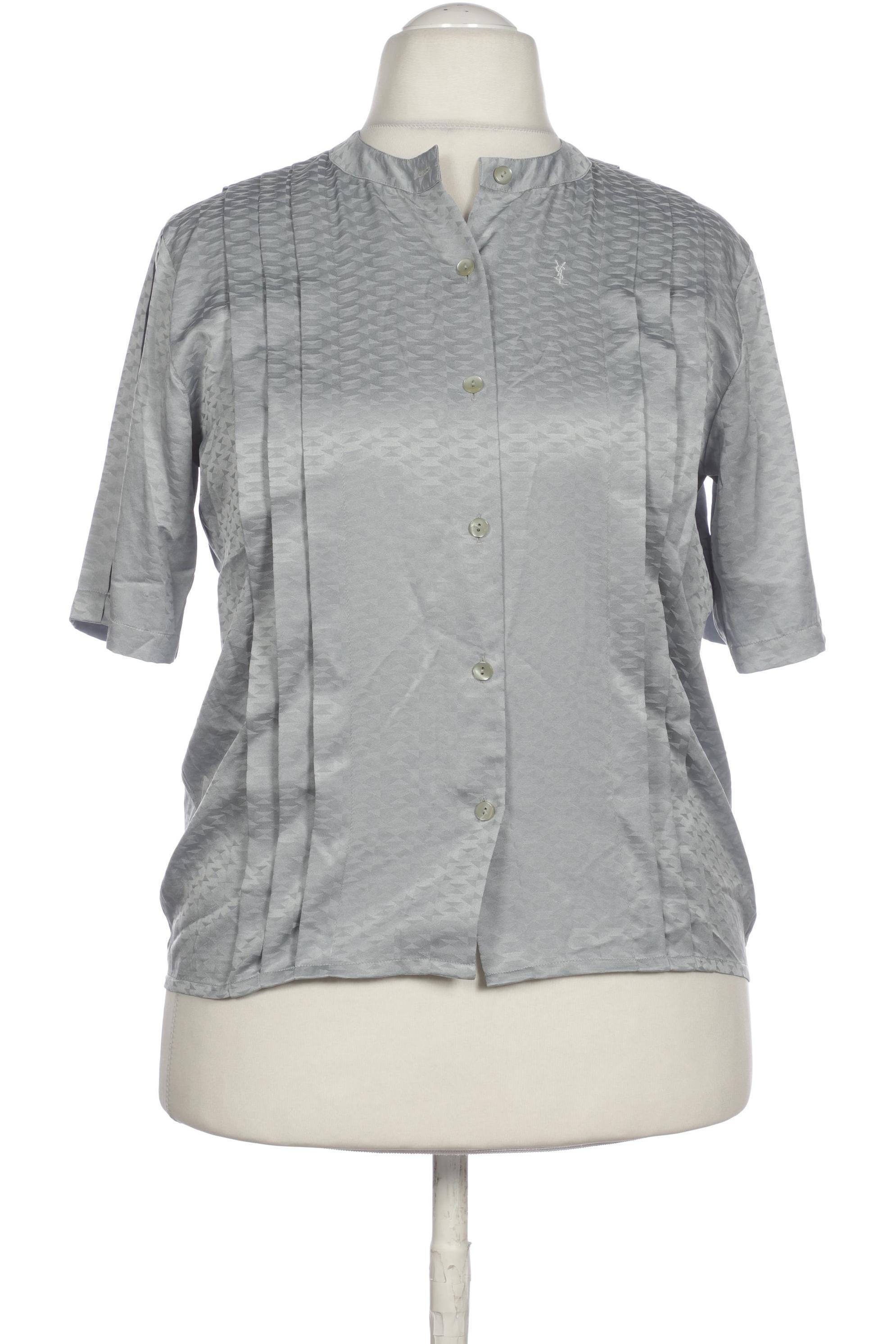 

Yves Saint Laurent Damen Bluse, grau, Gr. 42