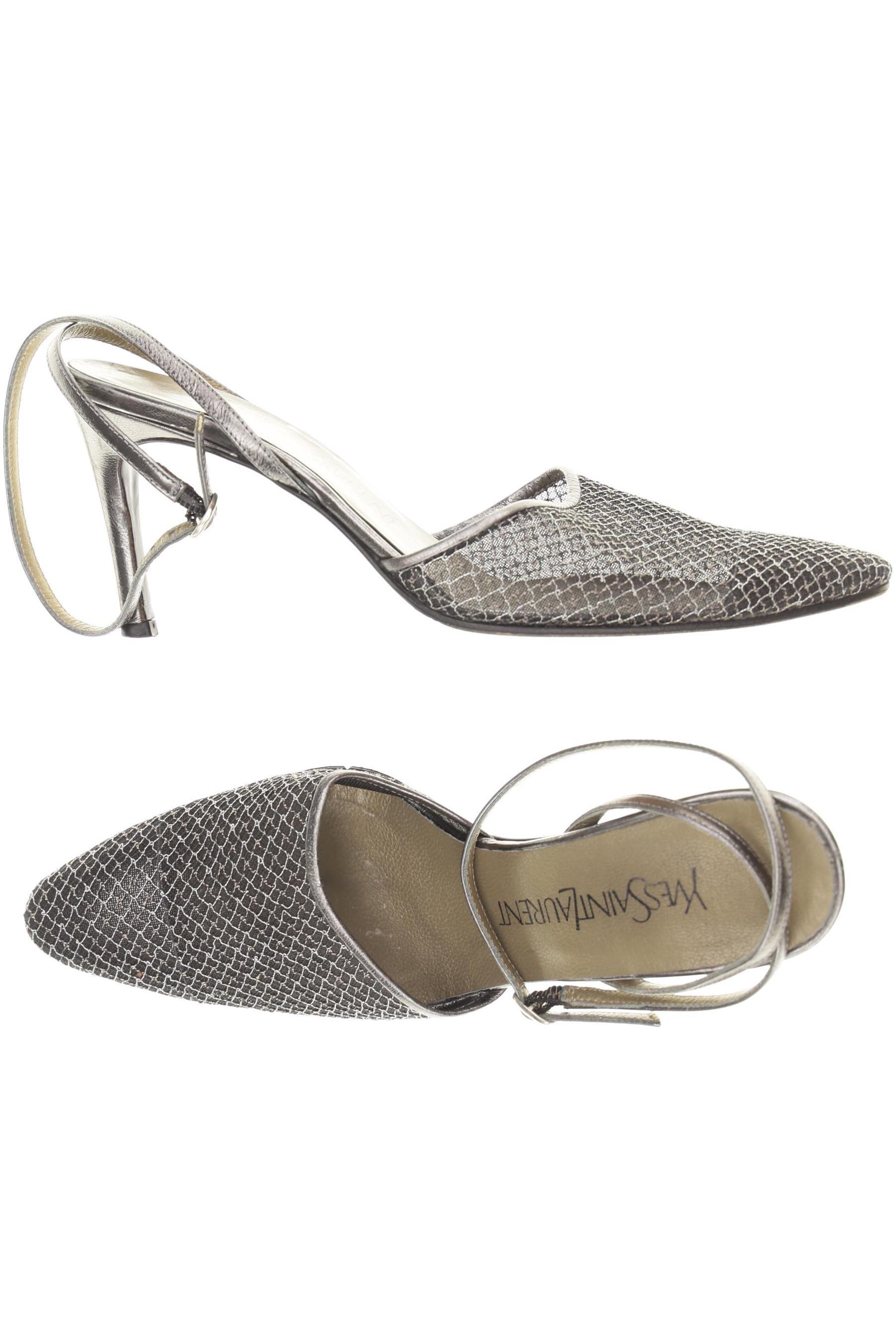 

Yves Saint Laurent Damen Pumps, grau, Gr. 5.5